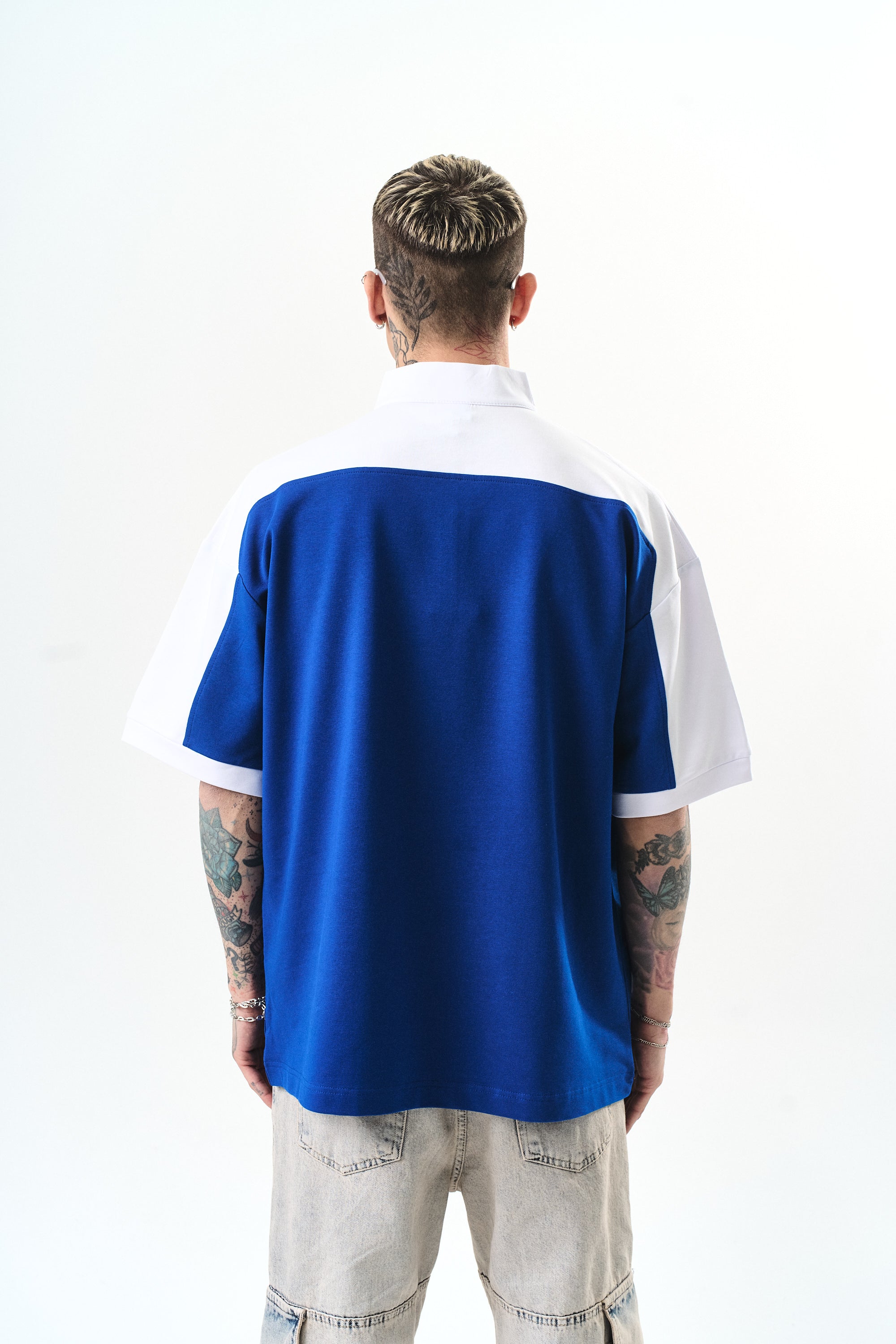 Studio Oversized T-Shirt Sax Blue
