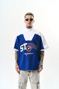 Studio Oversized T-Shirt Sax Blue