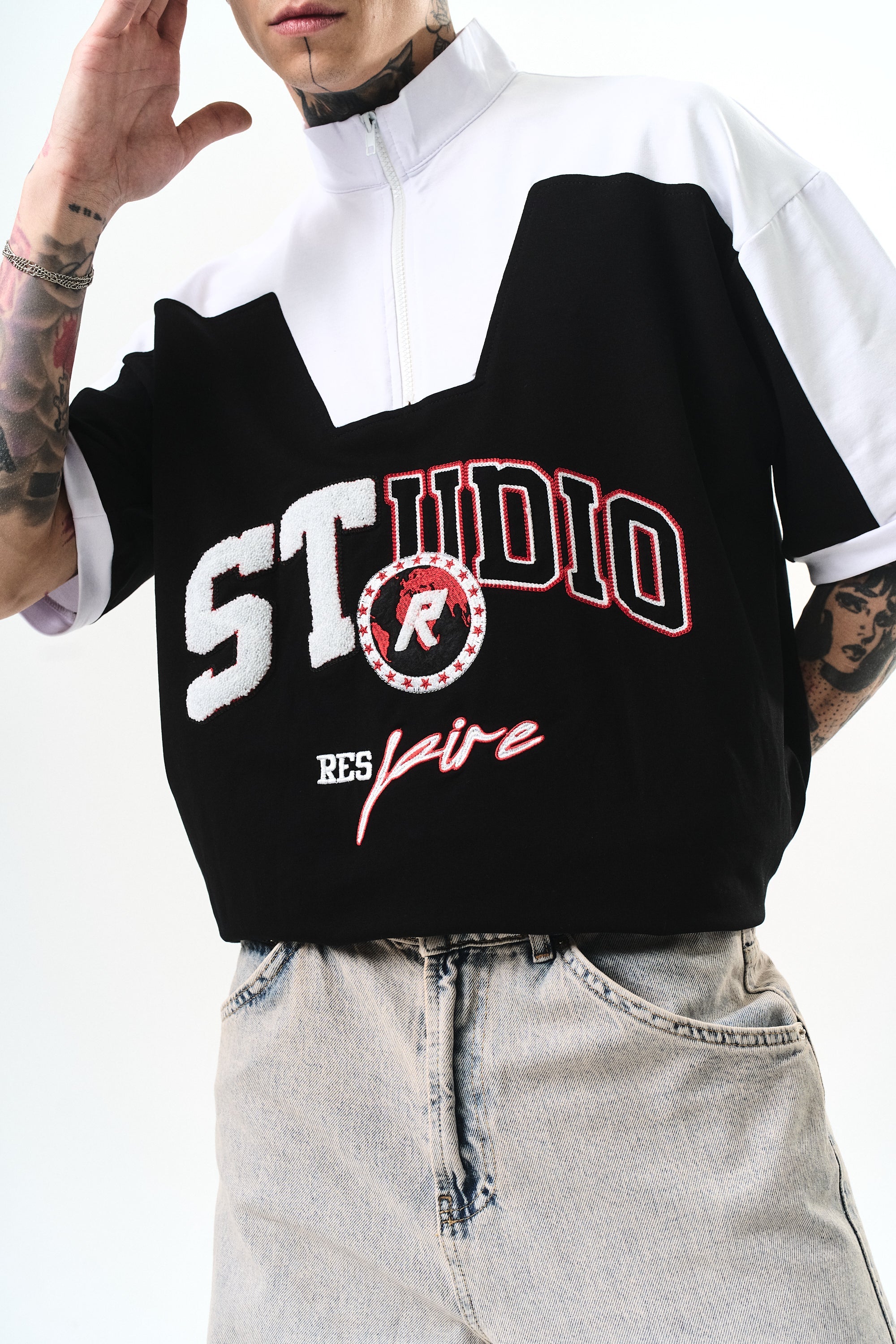Studio Oversized T-Shirt Black