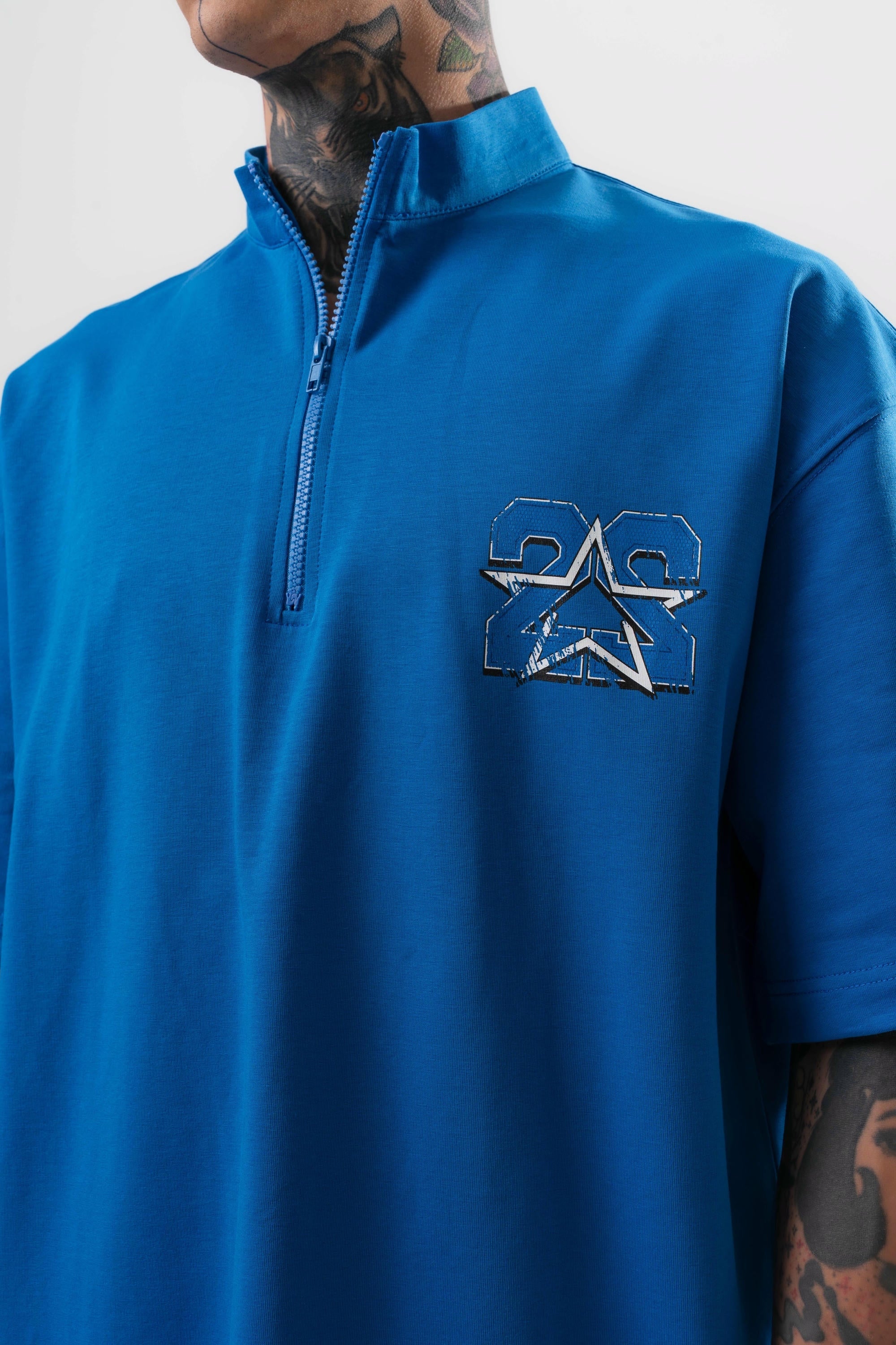 22 Oversized T-Shirt Blue