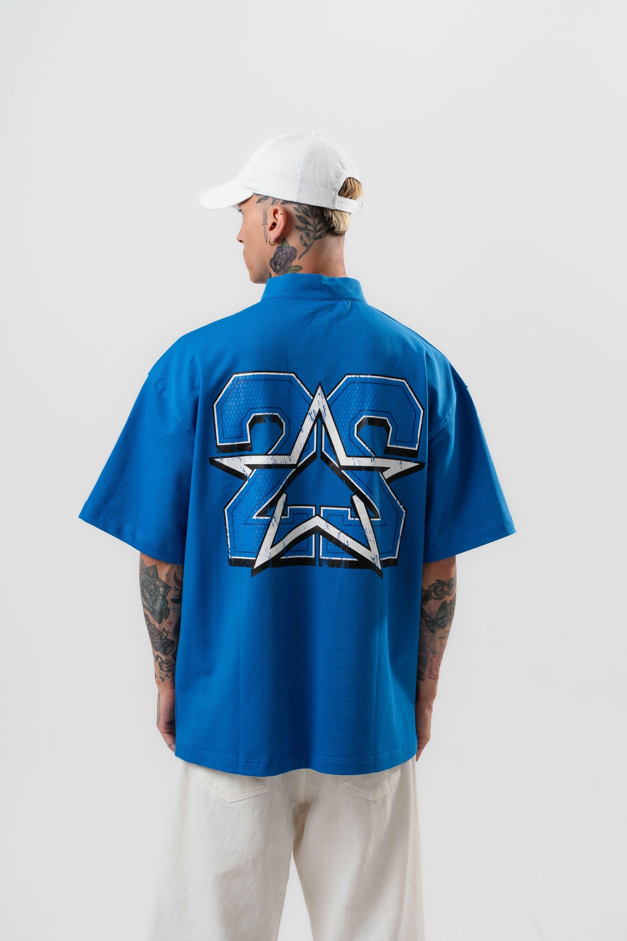 22 Oversized T-Shirt Blue