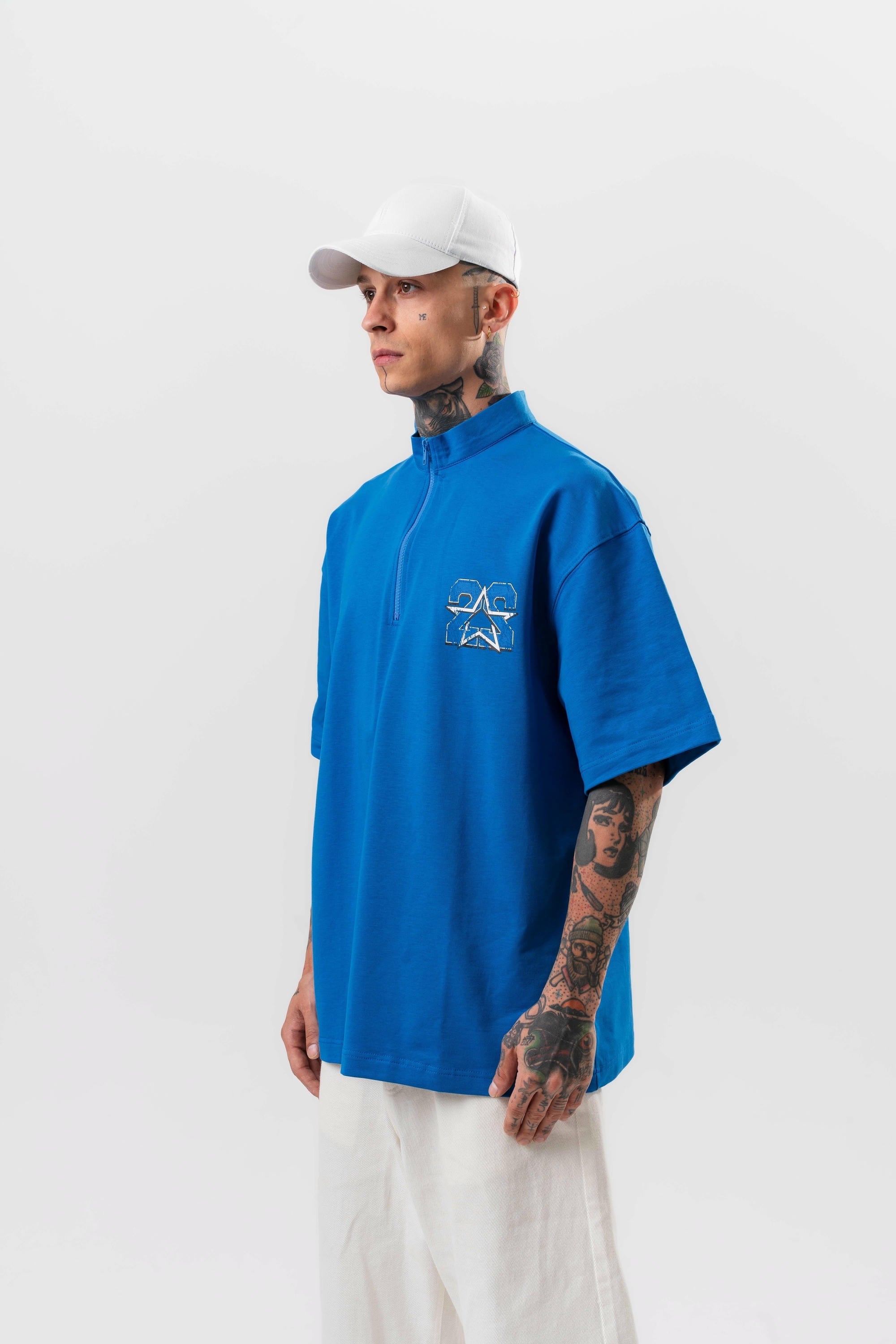 22 Oversized T-Shirt Blue