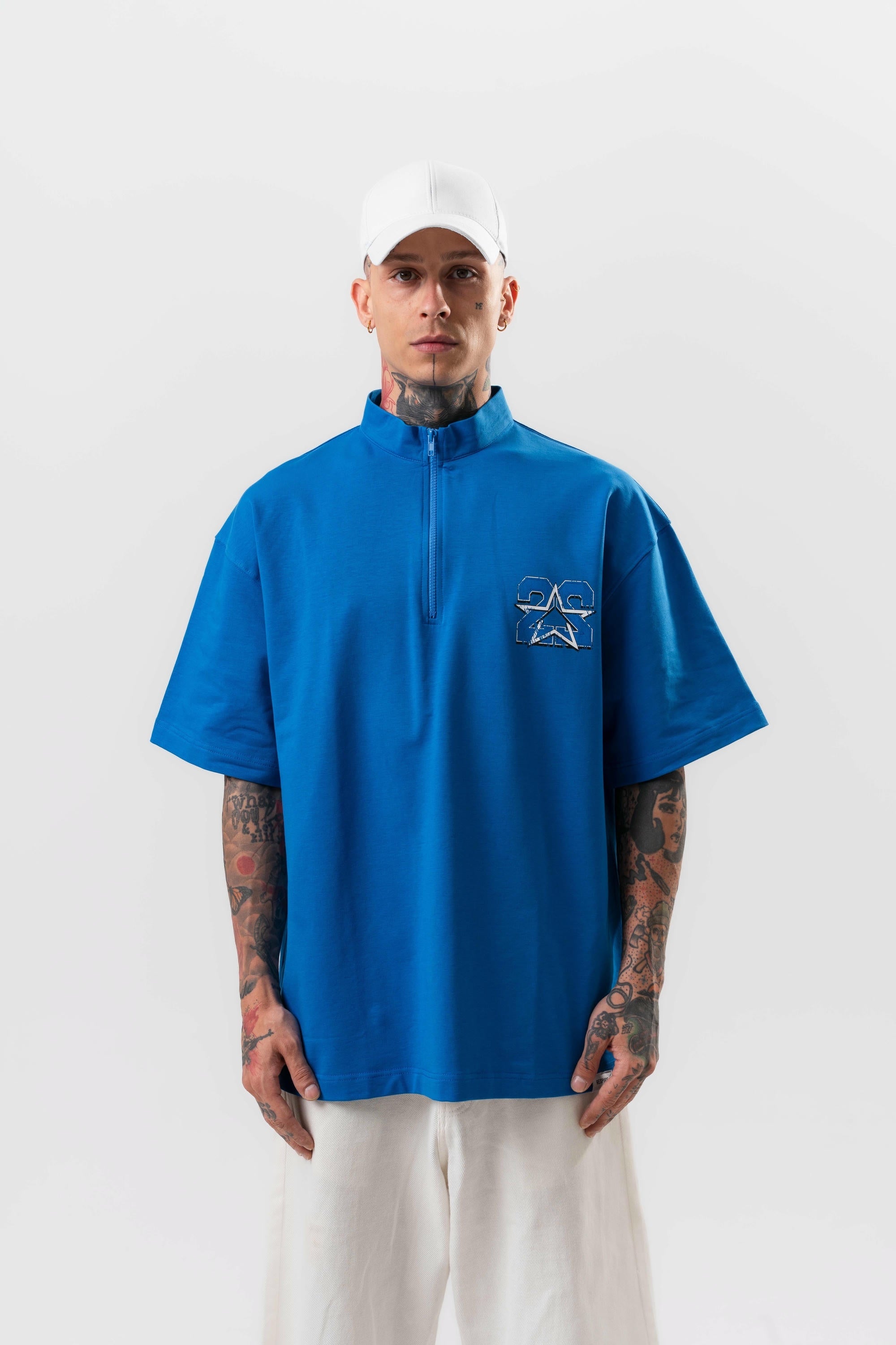 22 Oversized T-Shirt Blue