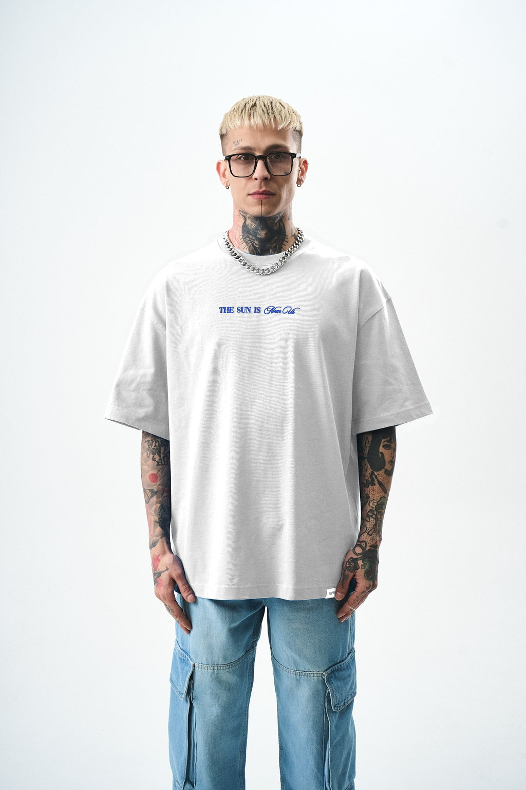 Palm Oversized T-Shirt White