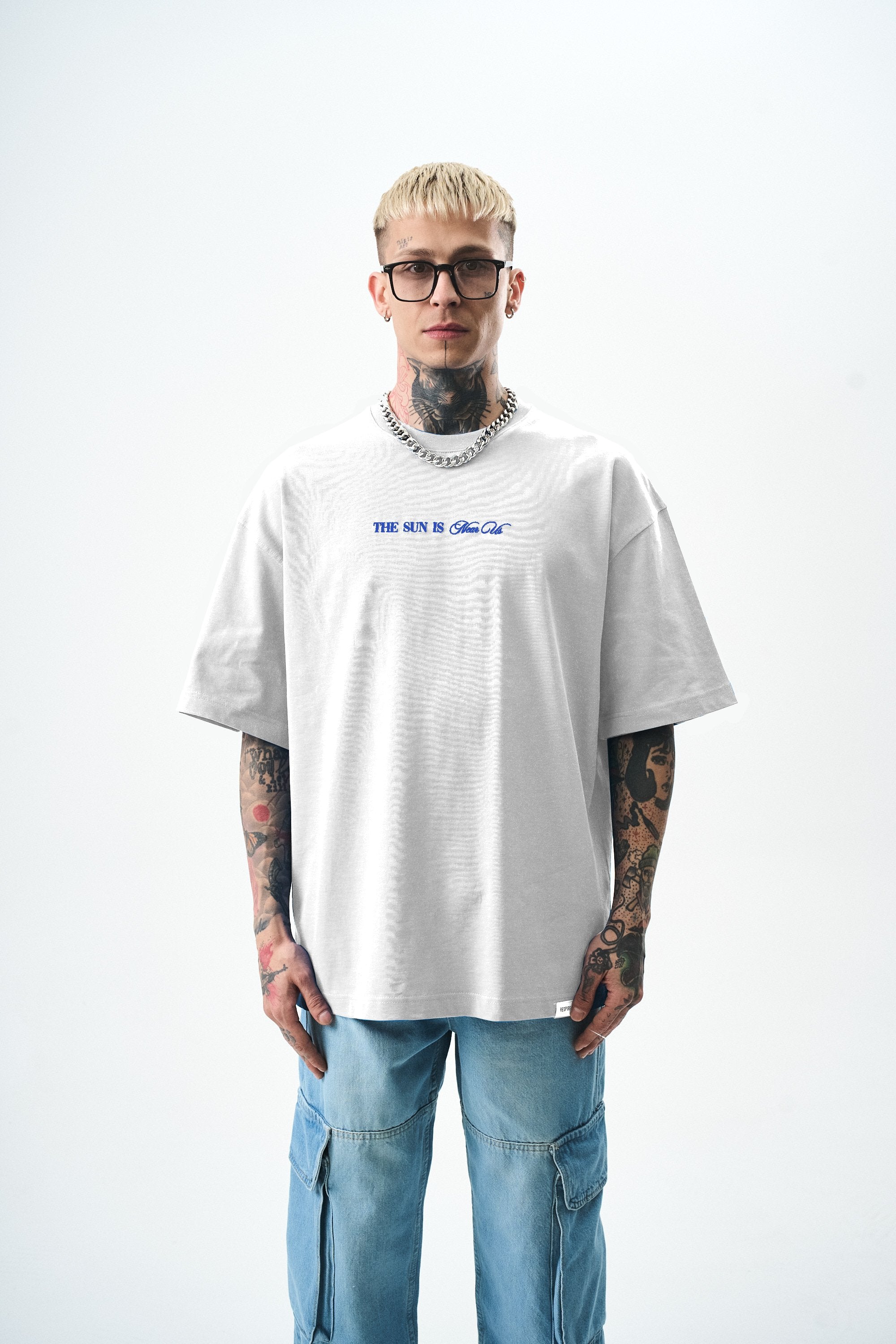 Palm Oversized T-Shirt White