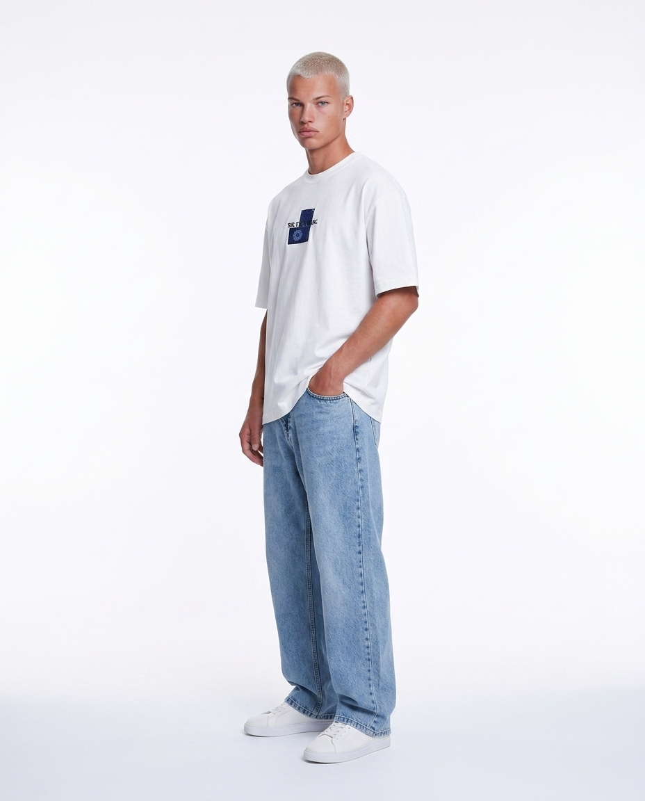 Far From Basic Oversized T-Shirt Ecru