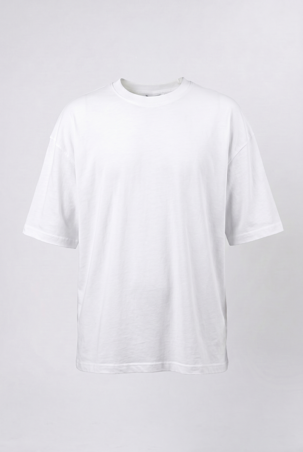 Basic Oversized T-Shirt 24/1 Ecru