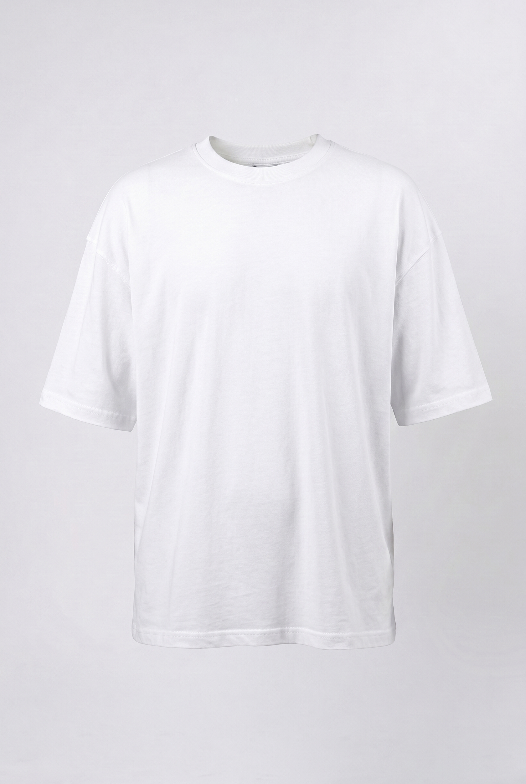 Basic Oversized T-Shirt 24/1 Ecru