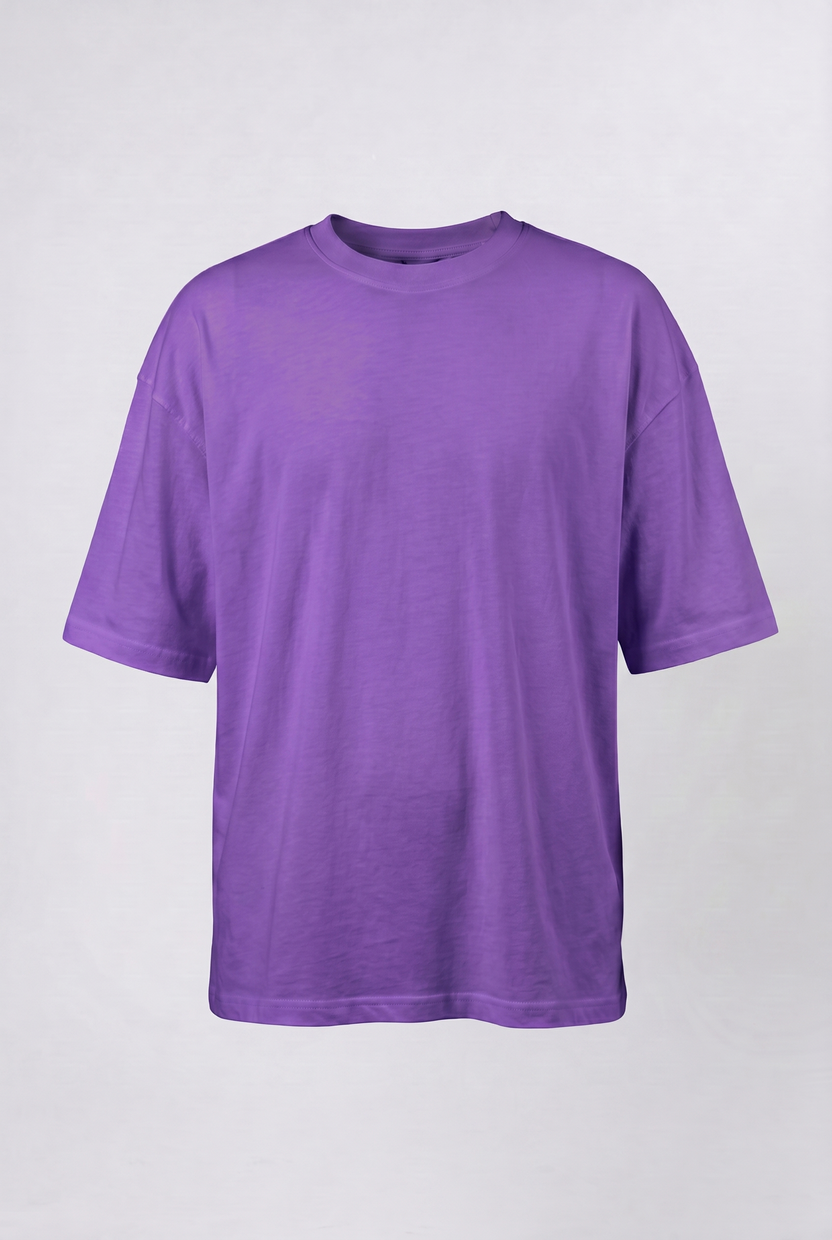 Basic Oversized T-Shirt 24/1 Purple