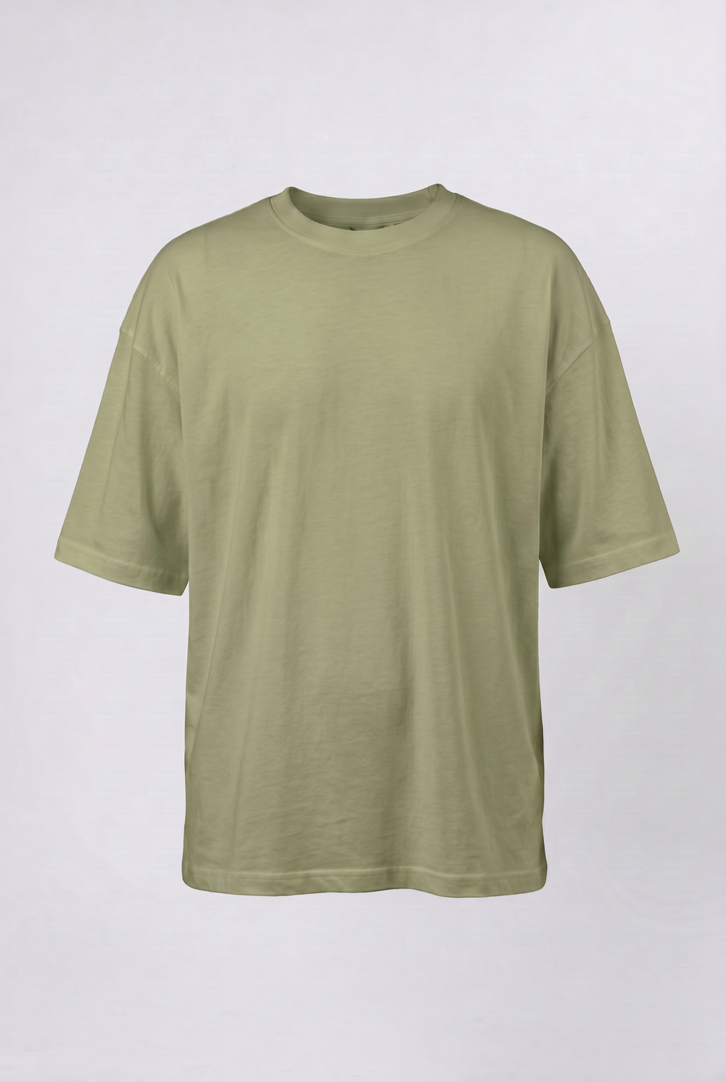 Basic Oversized T-Shirt 24/1 Khaki