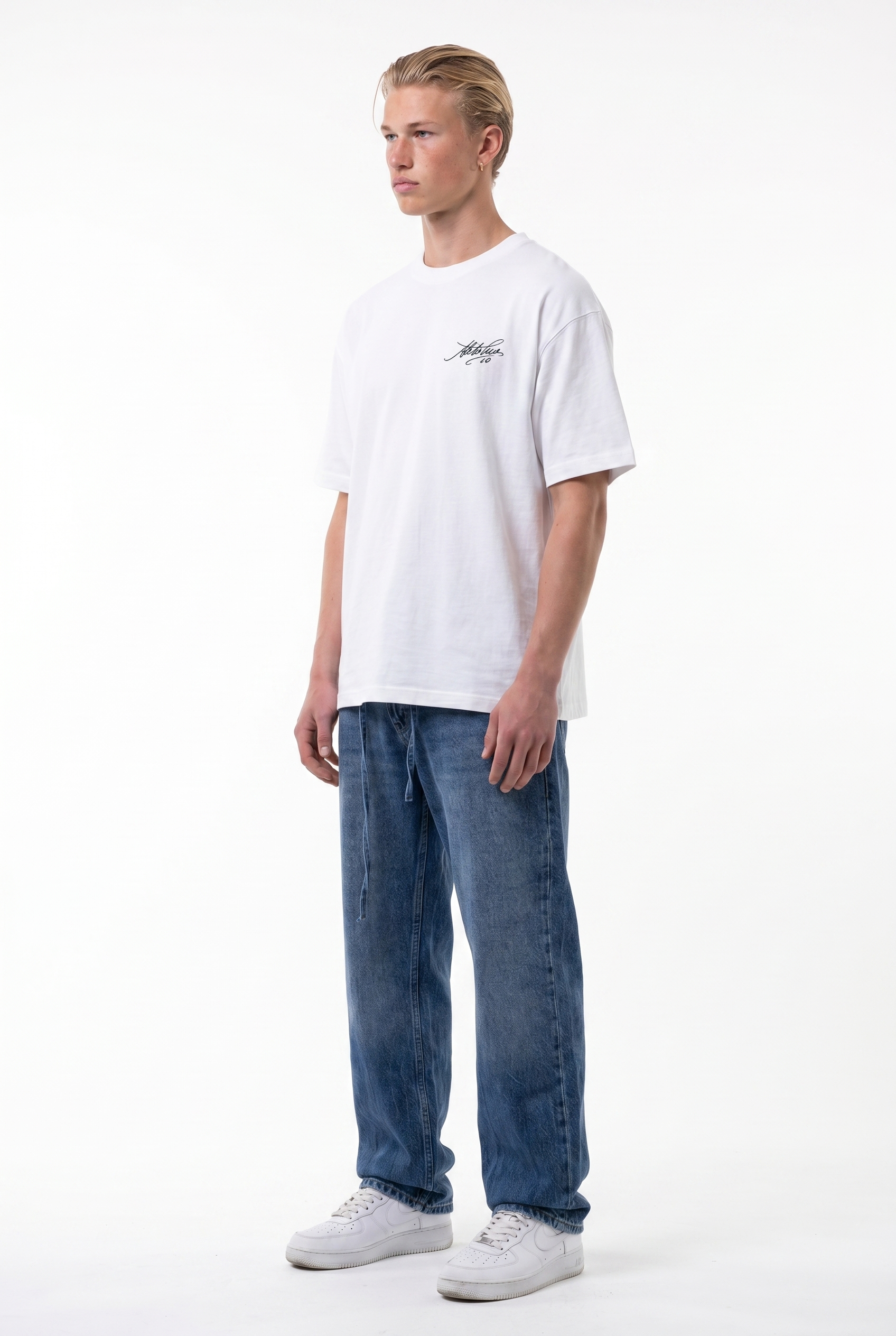 Piero Oversized T-Shirt Ecru