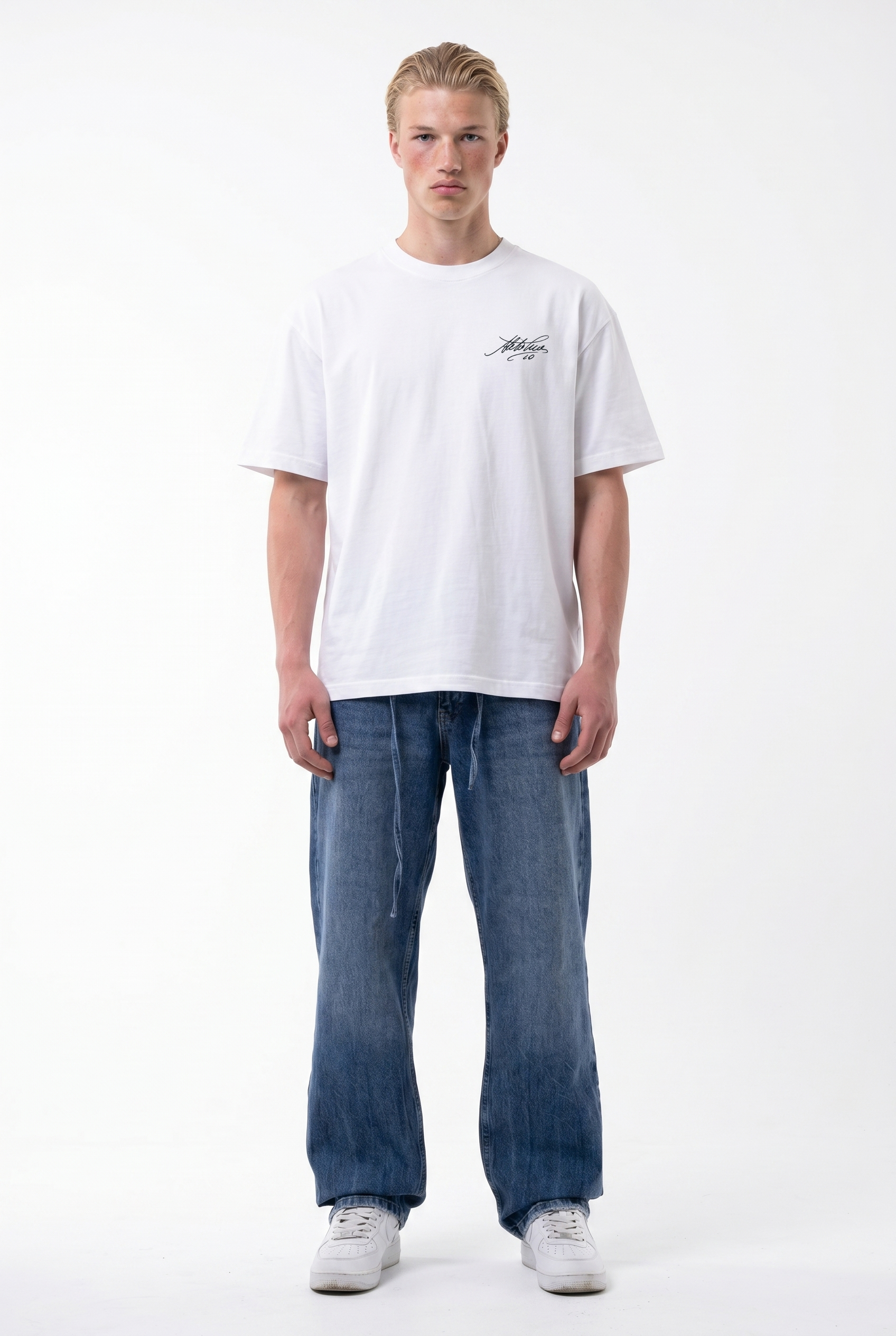 Piero Oversized T-Shirt Ecru