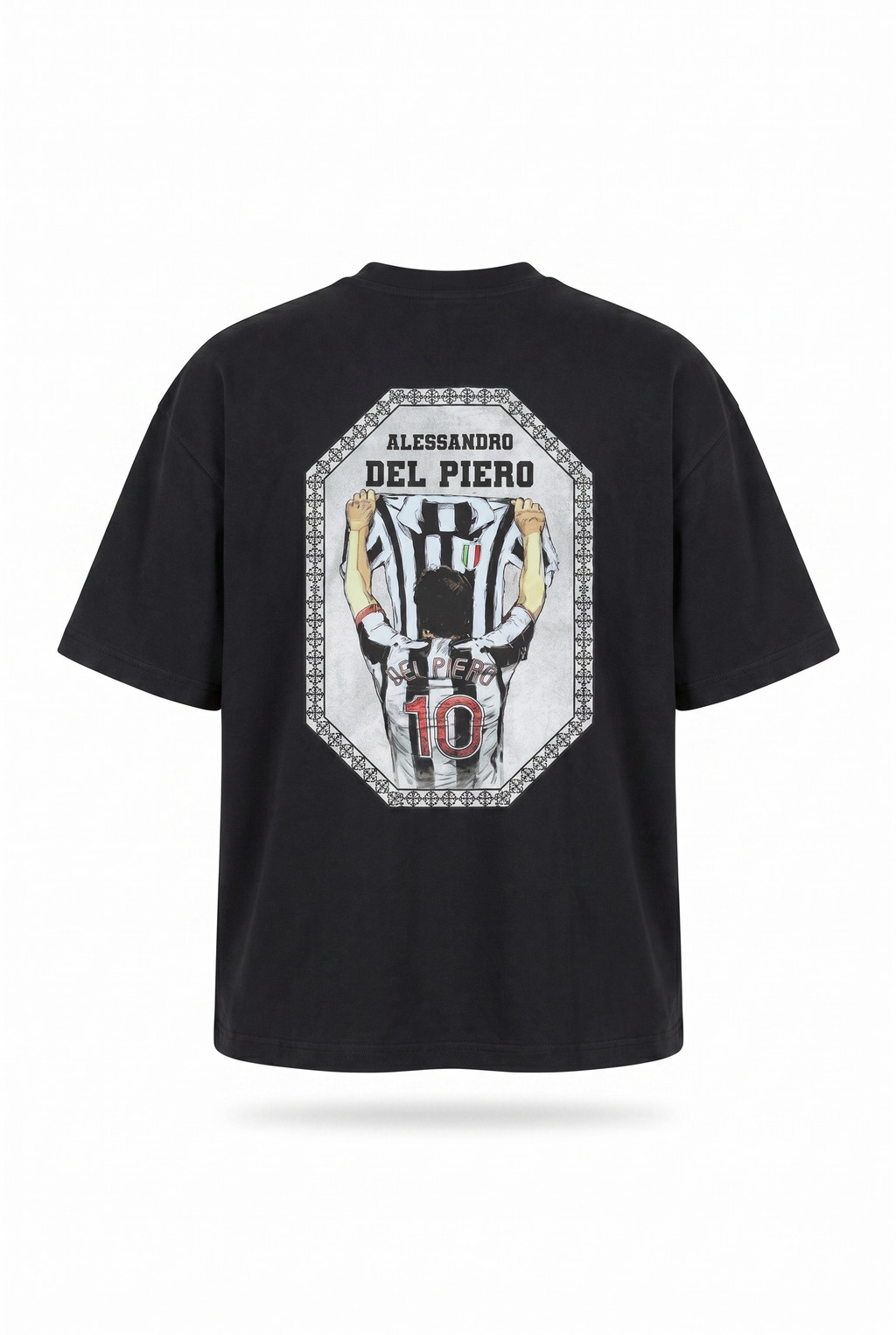 Piero Oversized T-Shirt Black