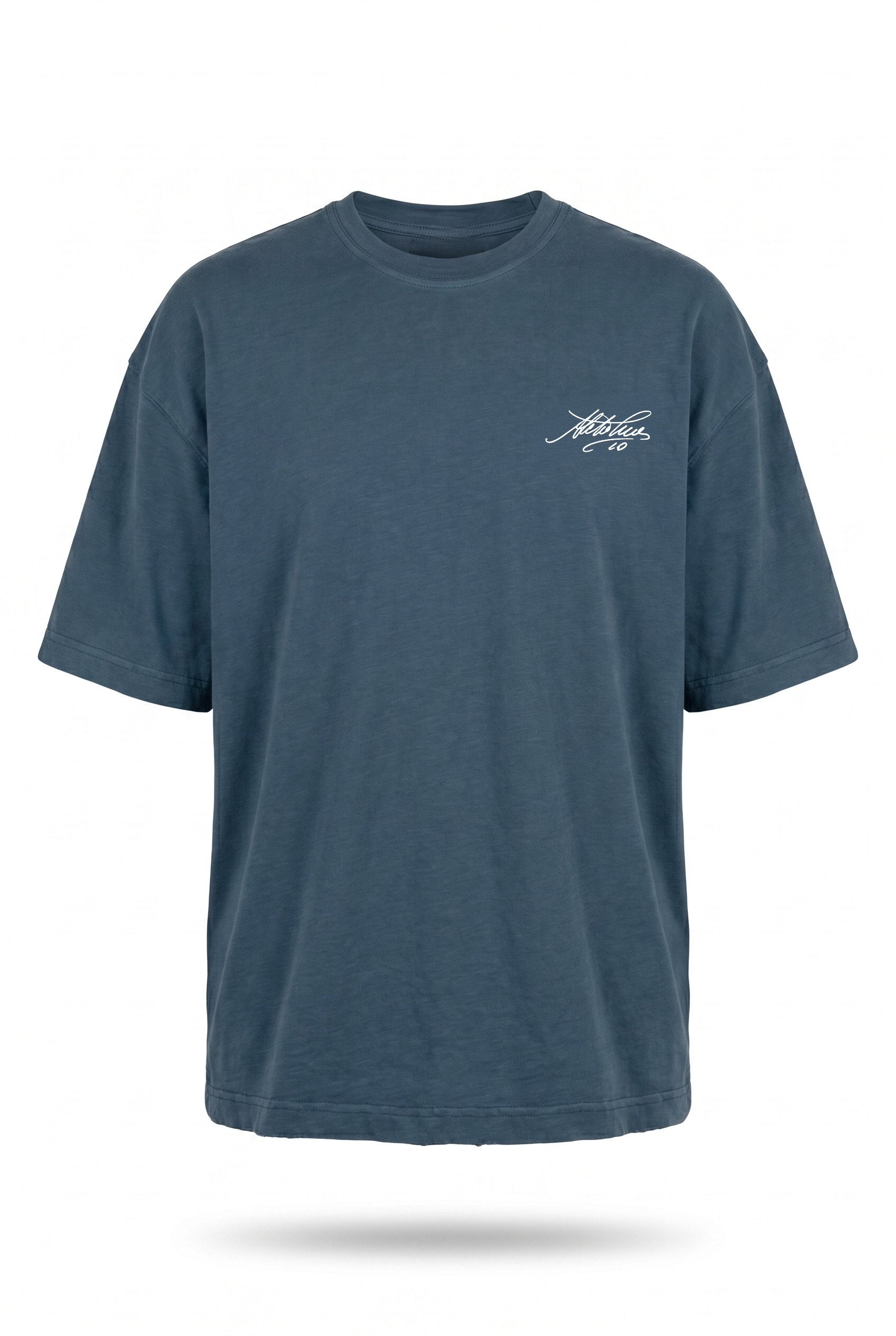 Piero Oversized T-Shirt Petrol Blue