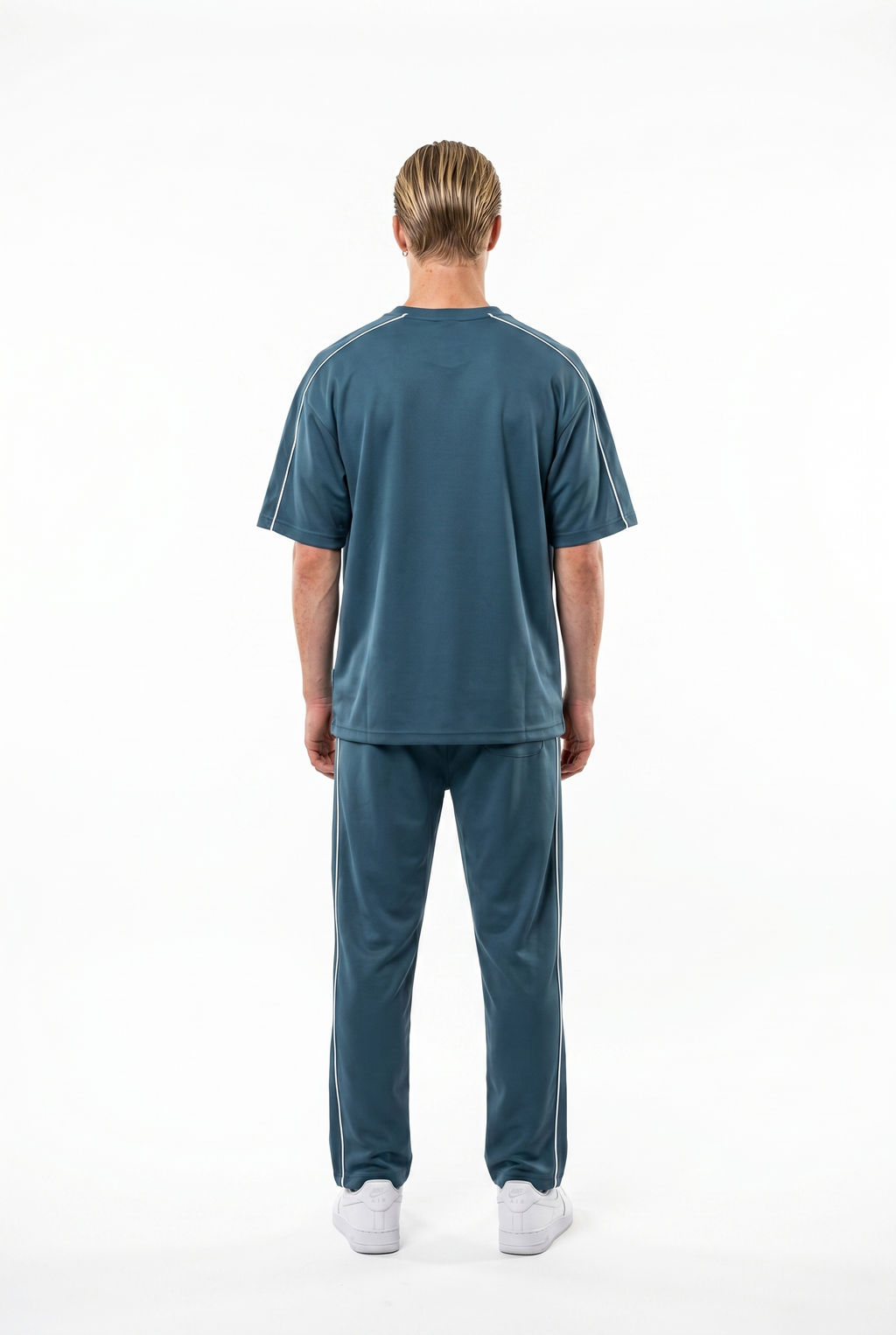 Court Regular Fit Set Petrol Blue