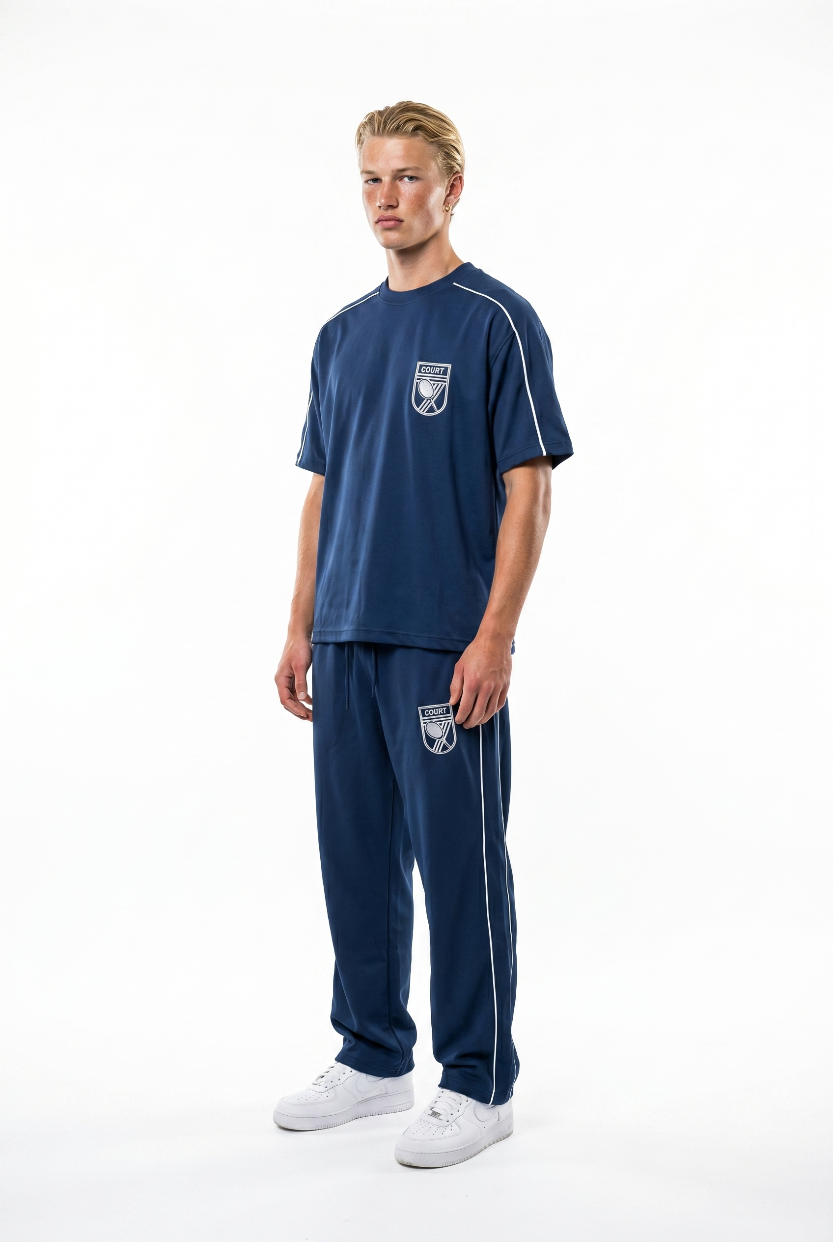 Court Regular Fit Set Navy