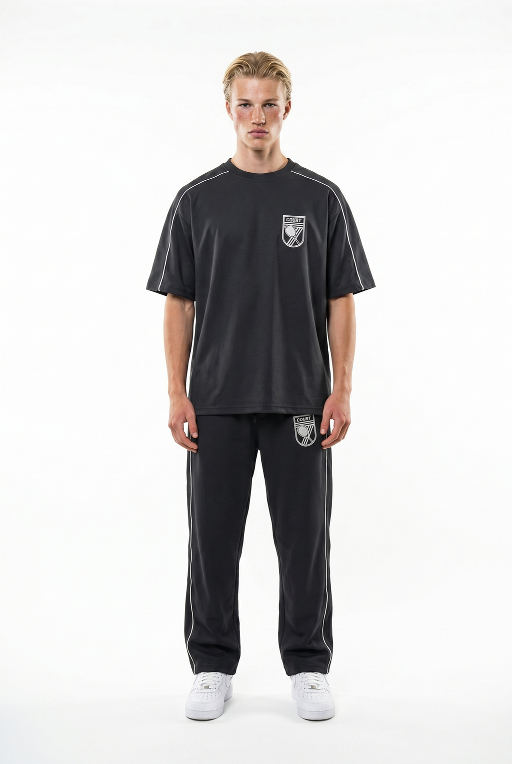 Court Regular Fit Set Black
