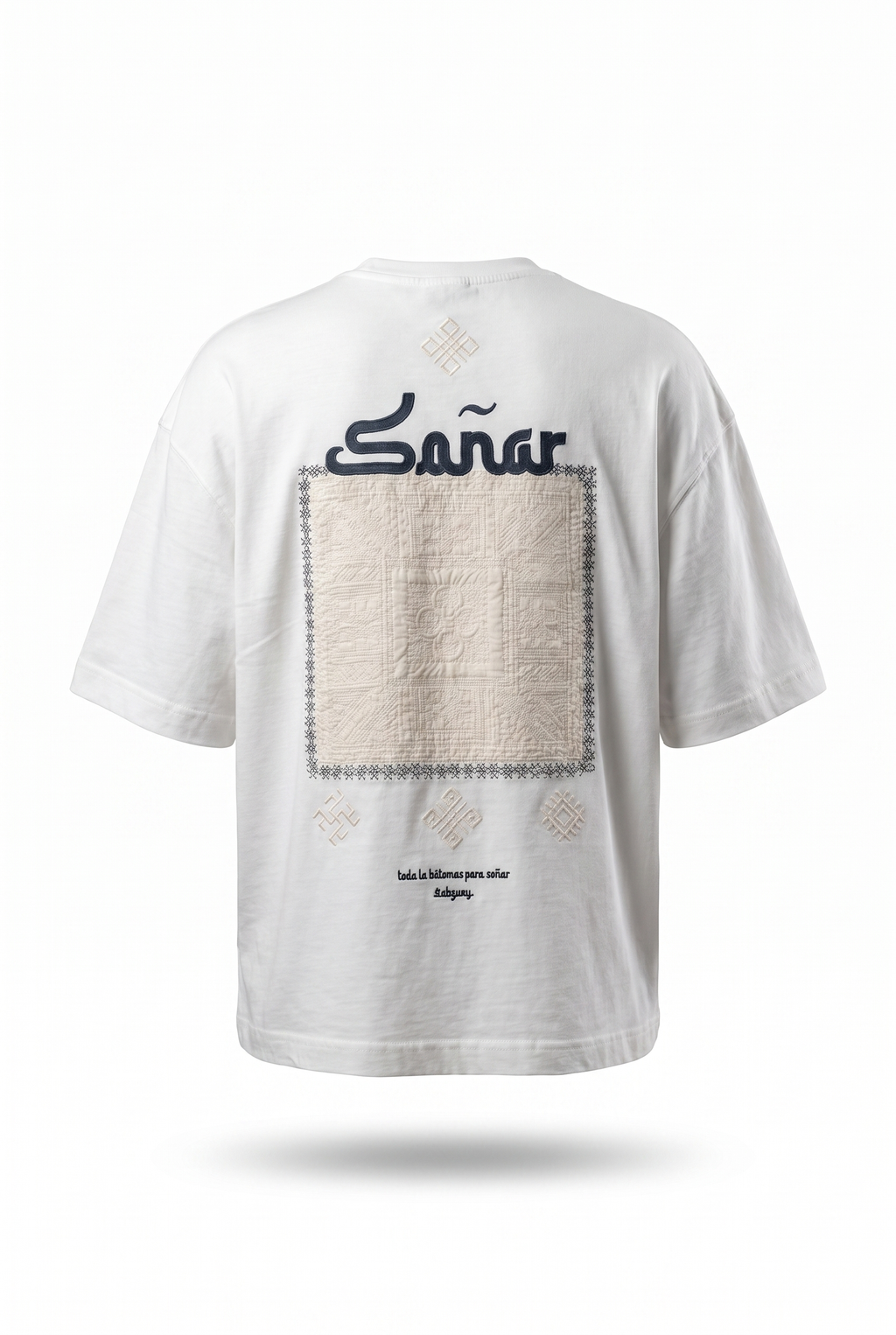 Sonar Oversized T-Shirt Ecru