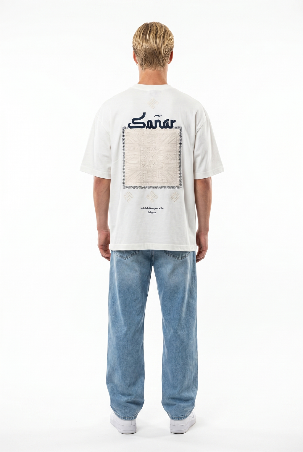 Sonar Oversized T-Shirt Ecru