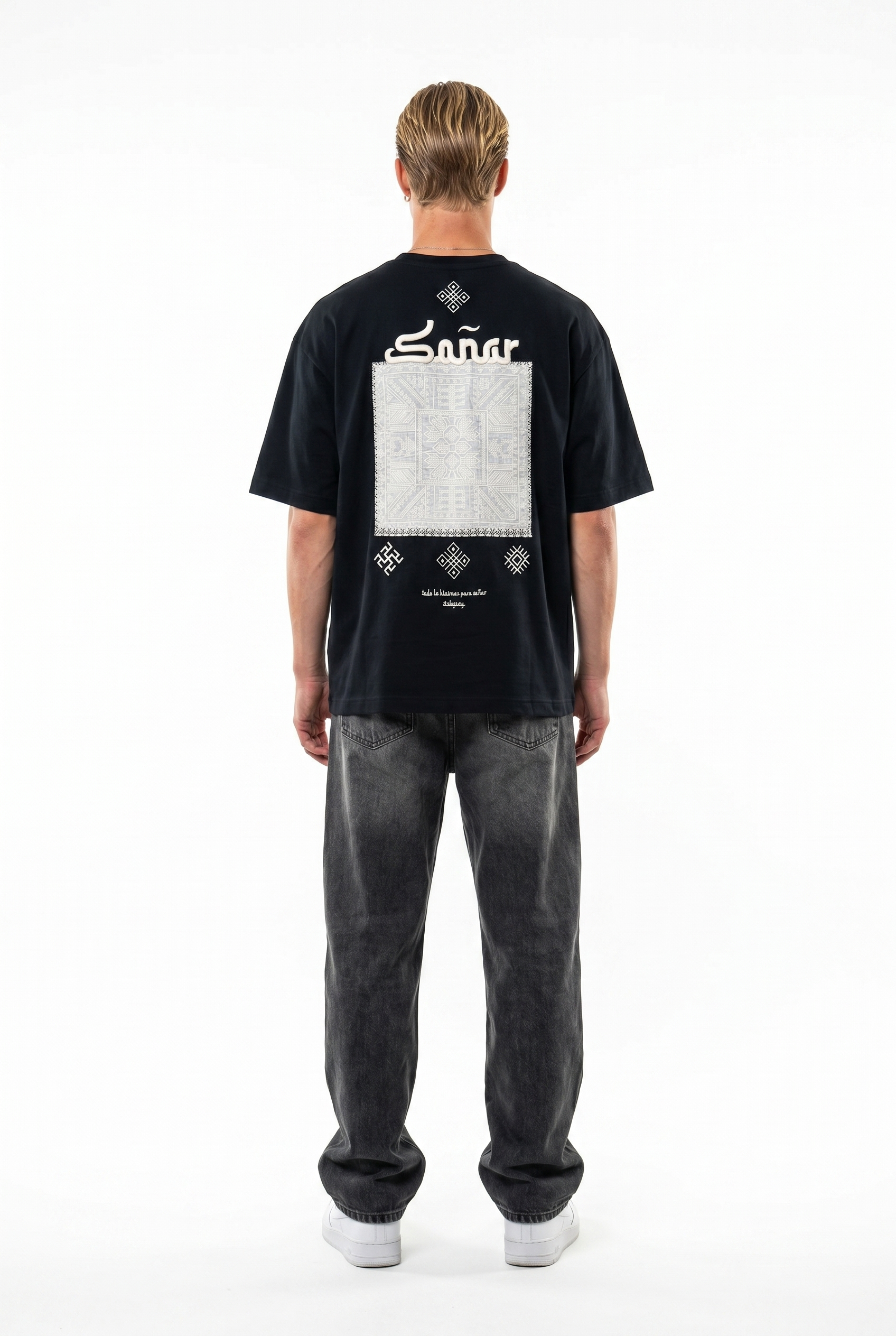 Sonar Oversized T-Shirt Black