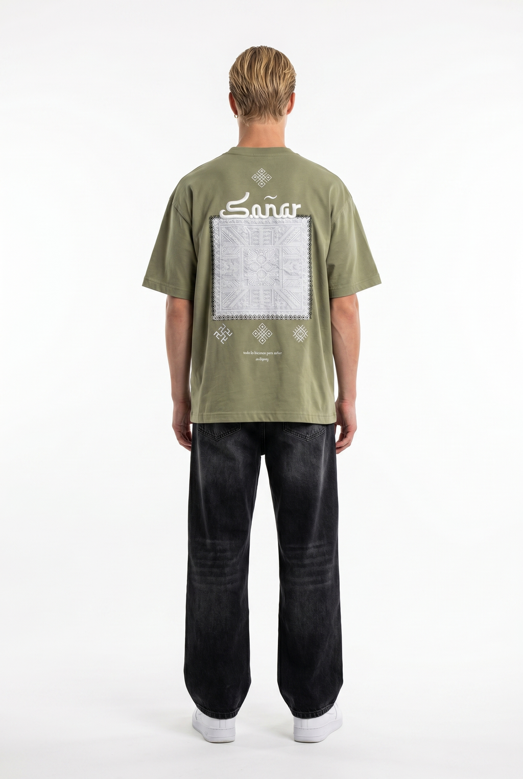 Sonar Oversized T-Shirt Khaki