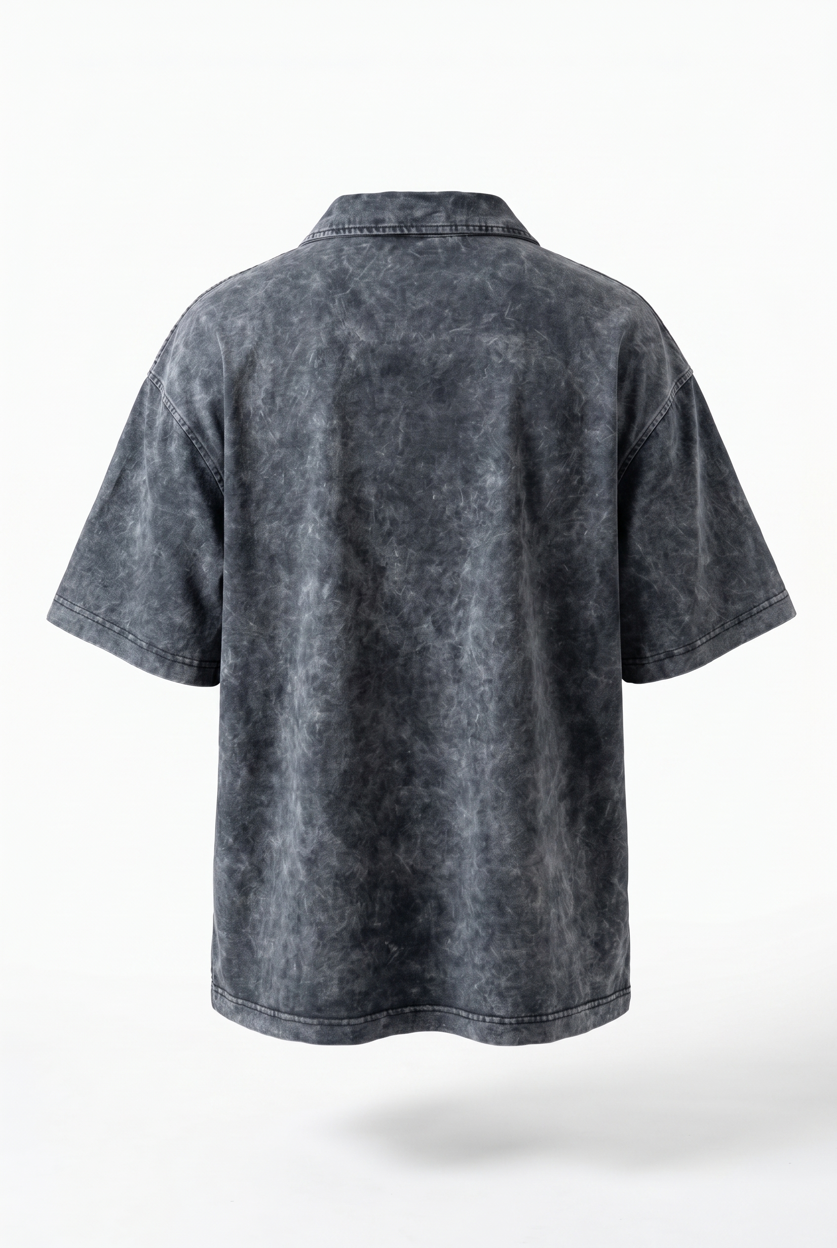 24207 Washed Oversized T-Shirt Black