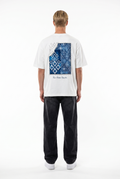FFB Embroidered Oversized T-Shirt Ecru