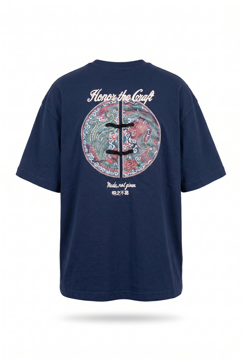 Craft Oversized T-Shirt Navy