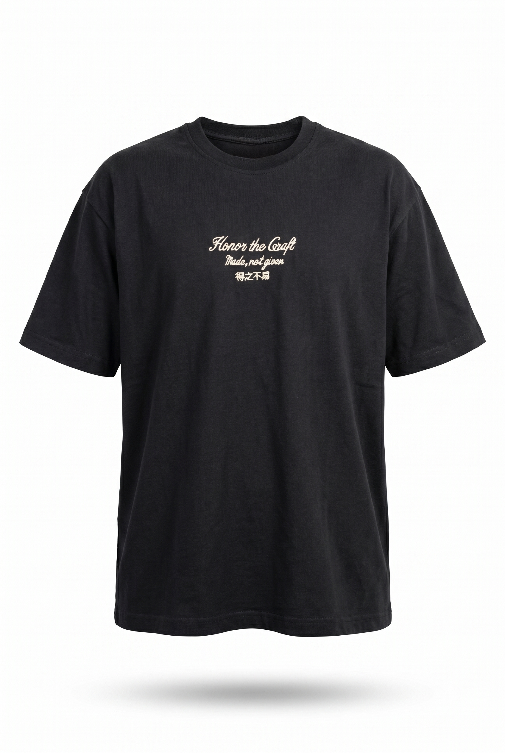Craft Oversized T-Shirt Black