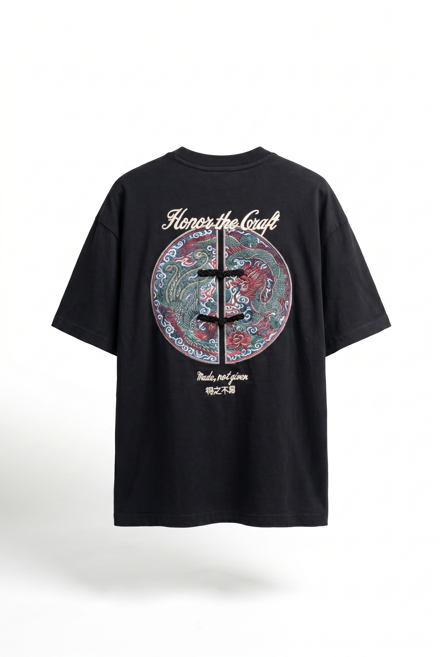 Craft Oversized T-Shirt Black