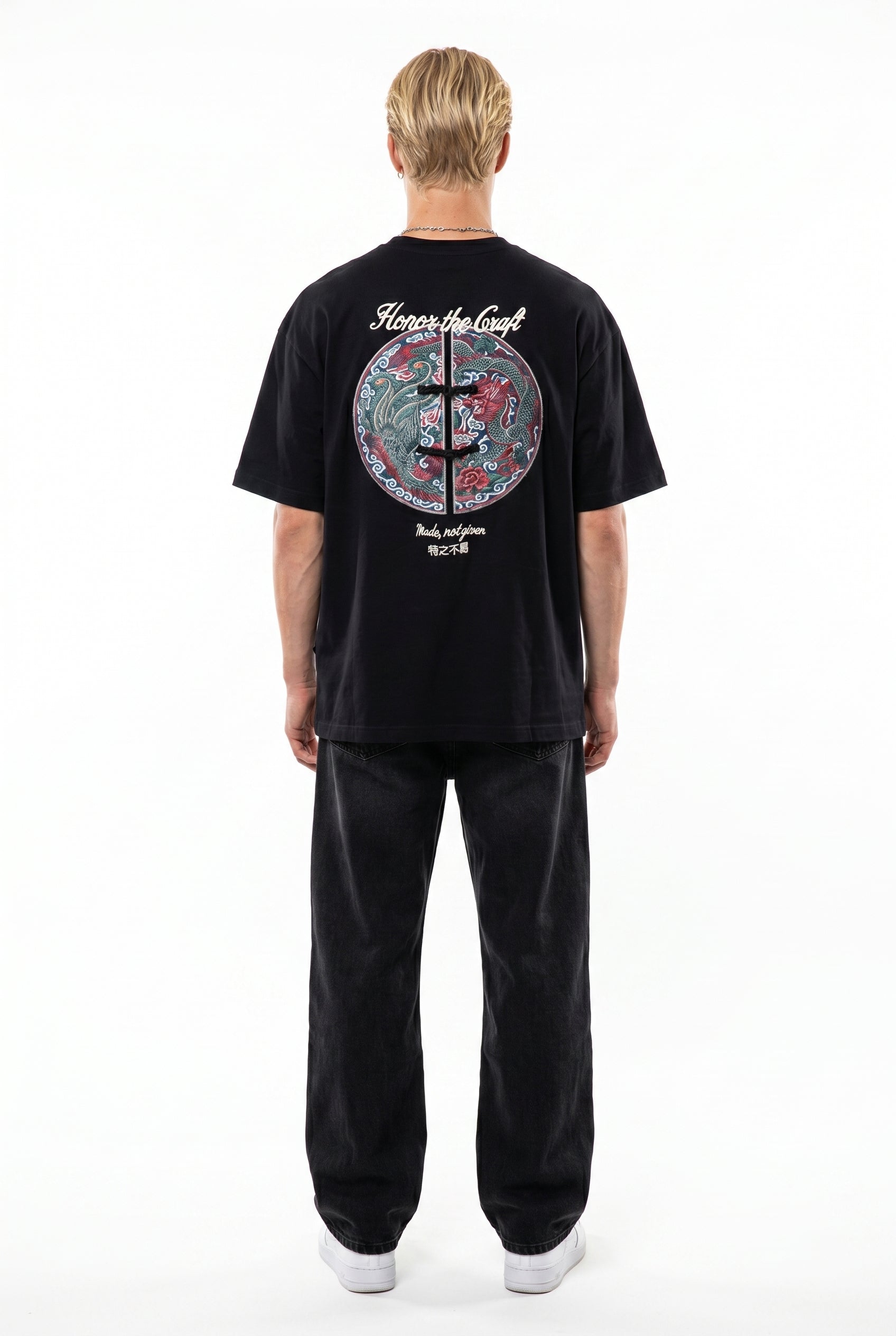 Craft Oversized T-Shirt Black