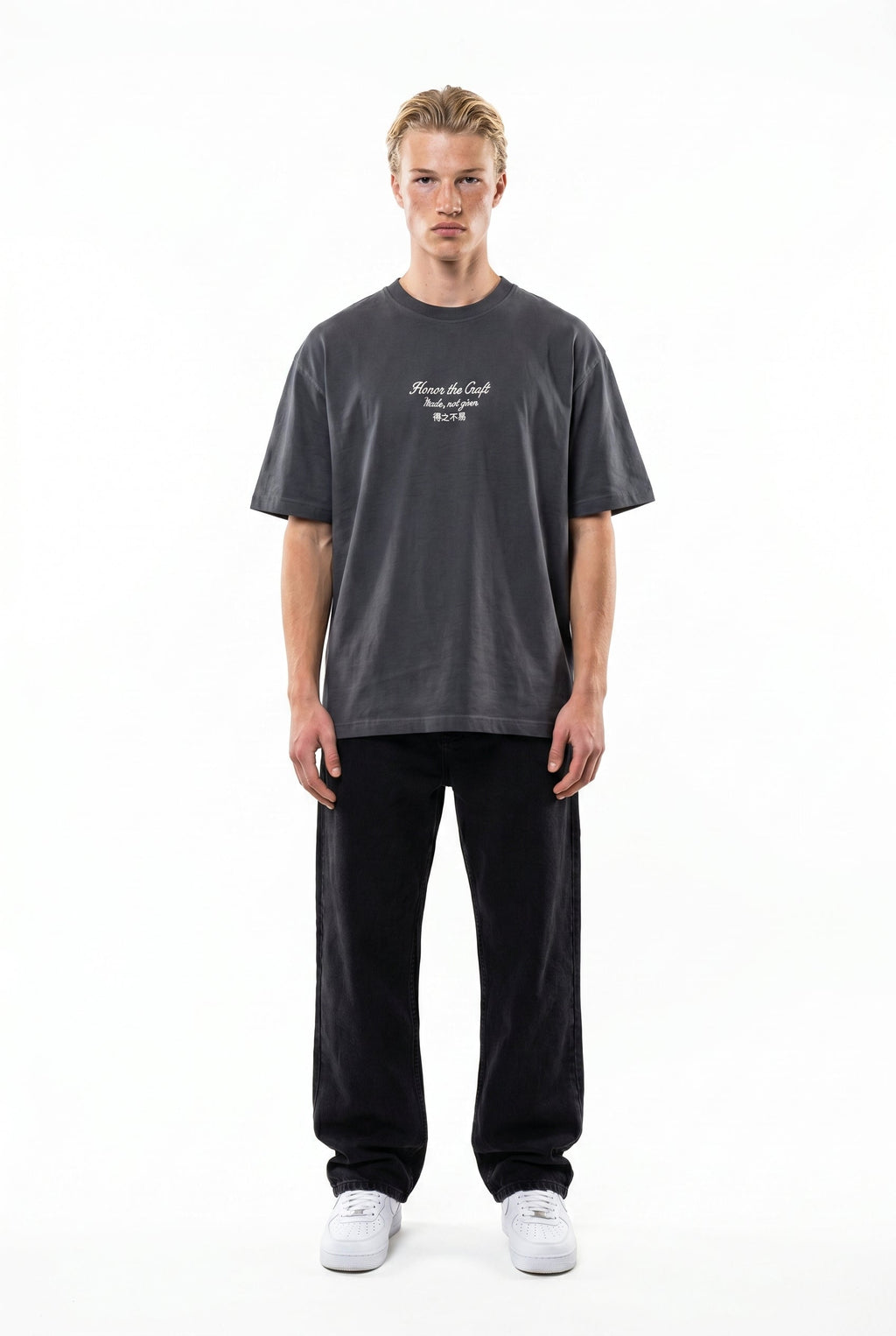 Craft Oversized T-Shirt Smoked
