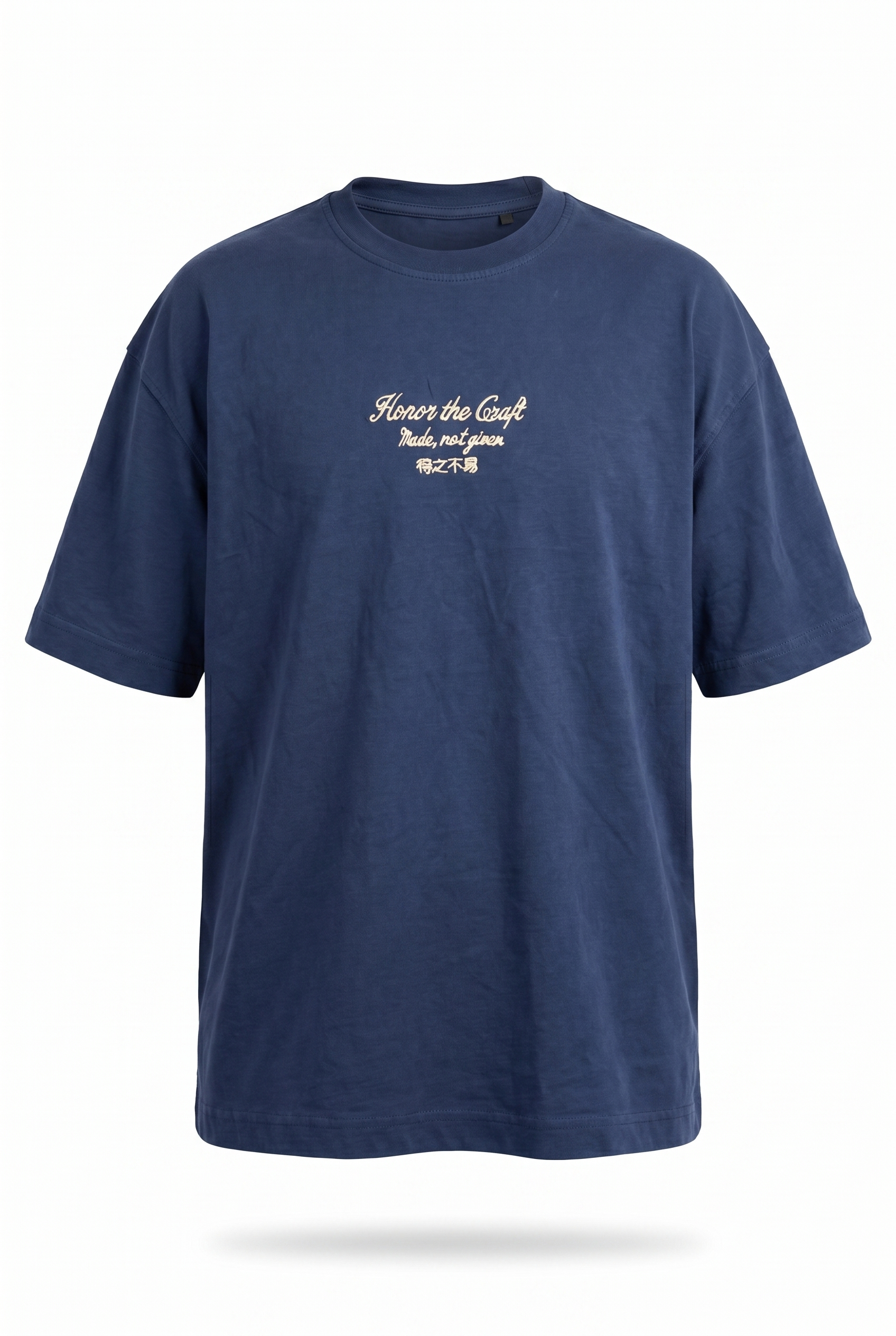 Craft Oversized T-Shirt Navy