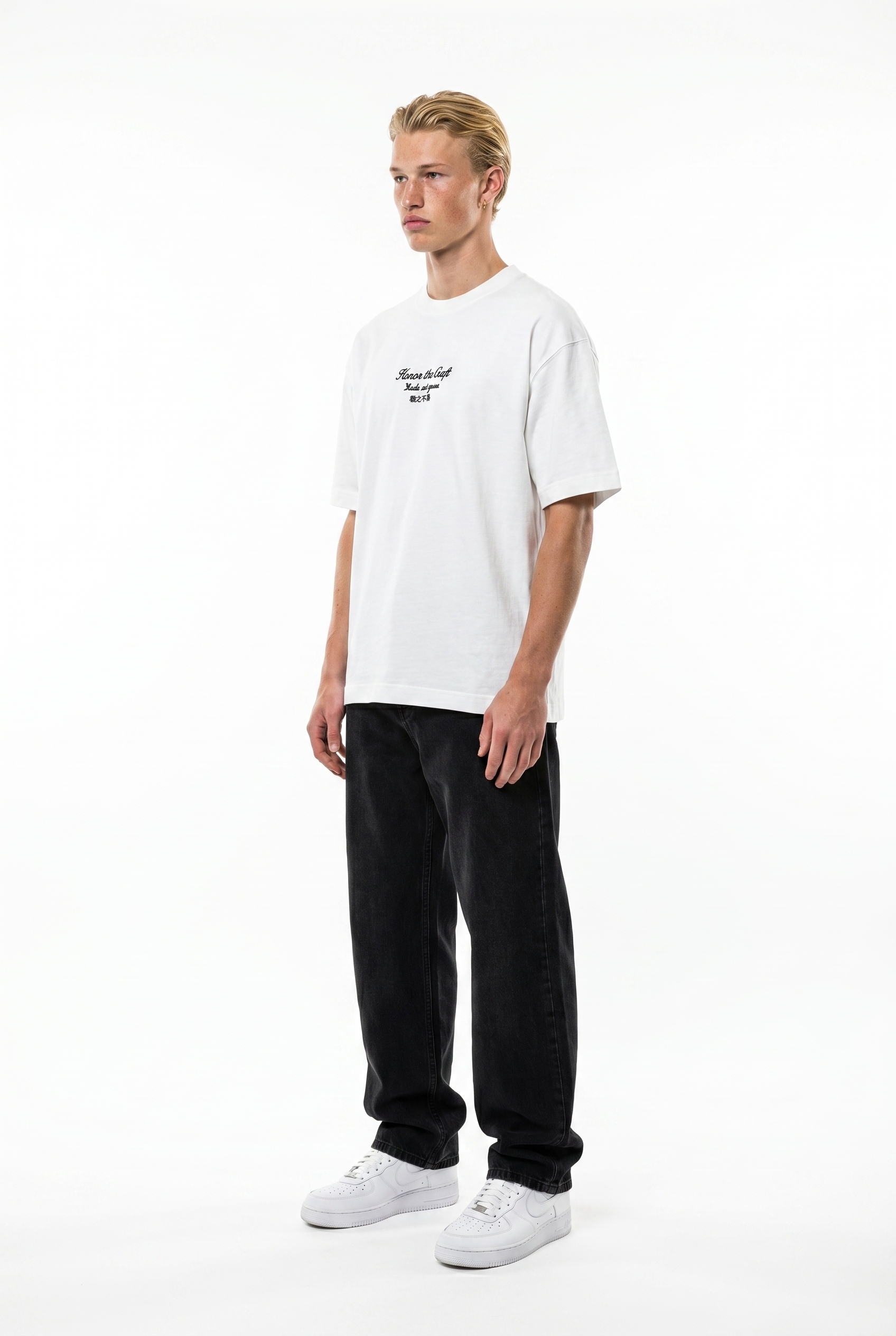 Craft Oversized T-Shirt Ecru