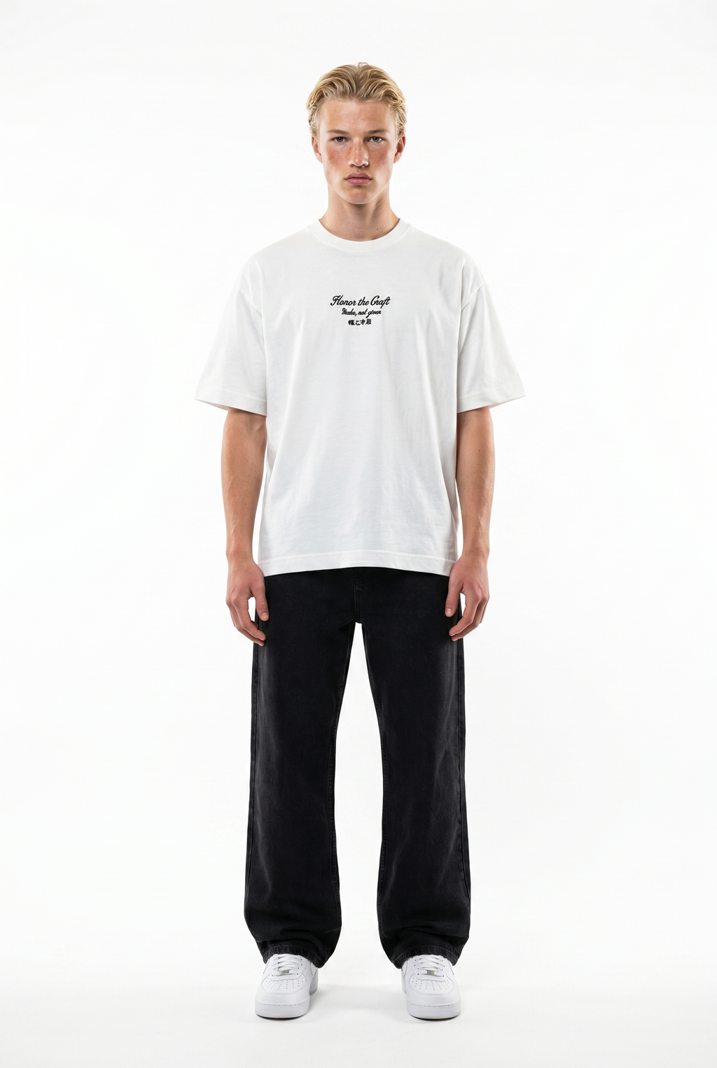 Craft Oversized T-Shirt Ecru