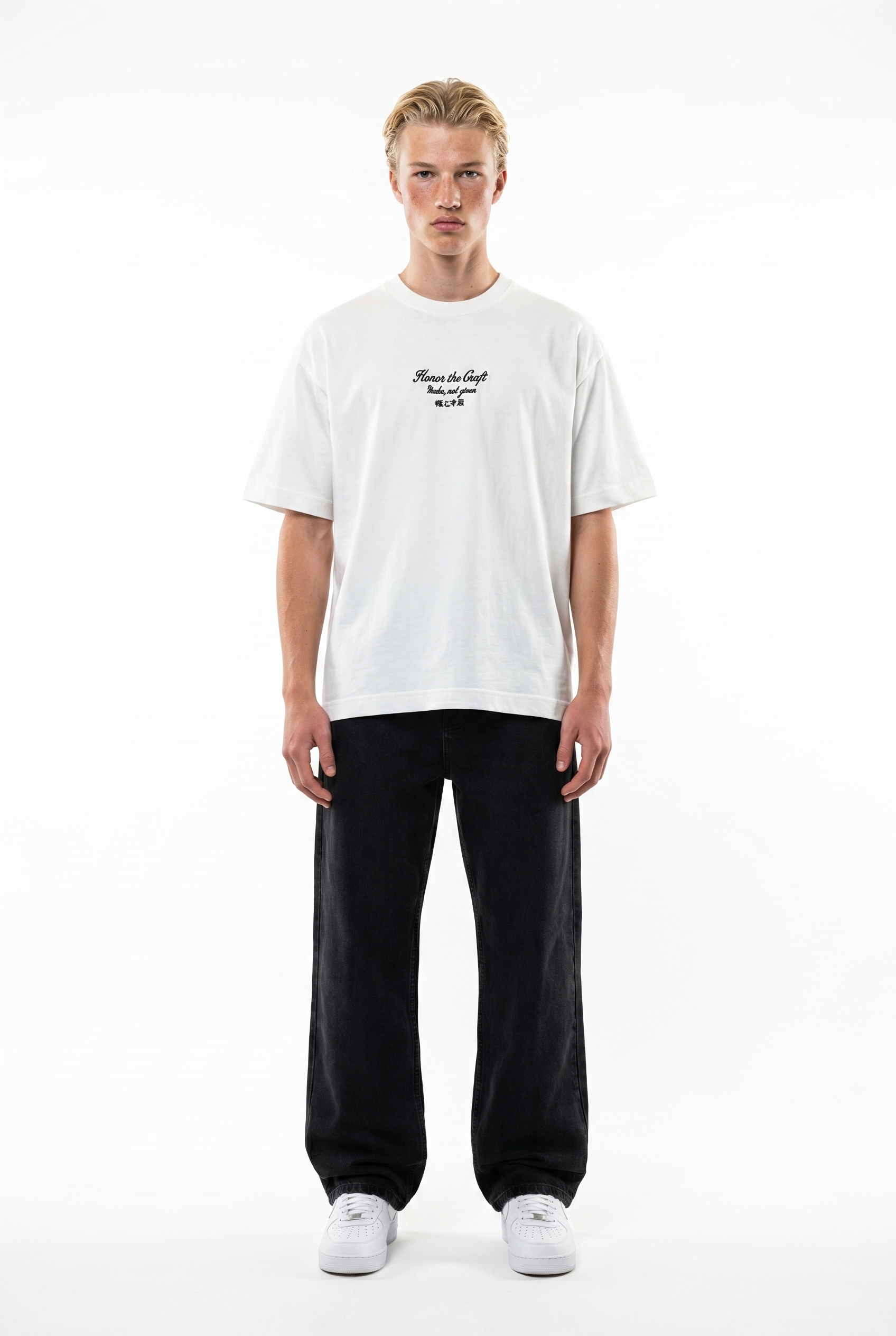 Craft Oversized T-Shirt Ecru