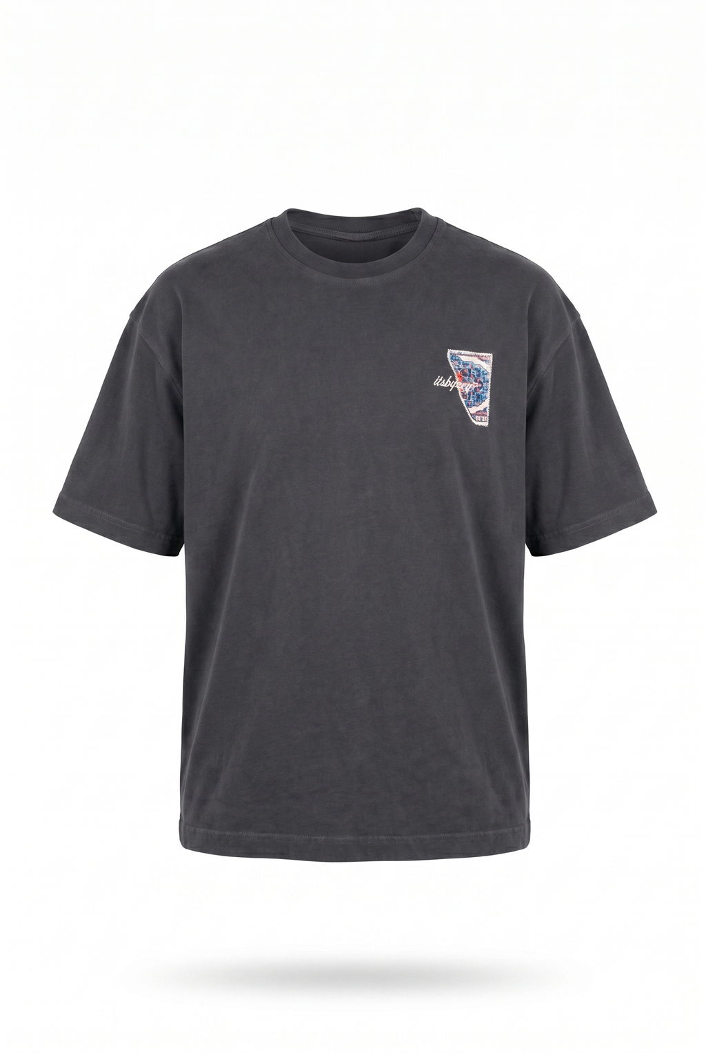 Itsbyzey Oversized T-Shirt Smoked