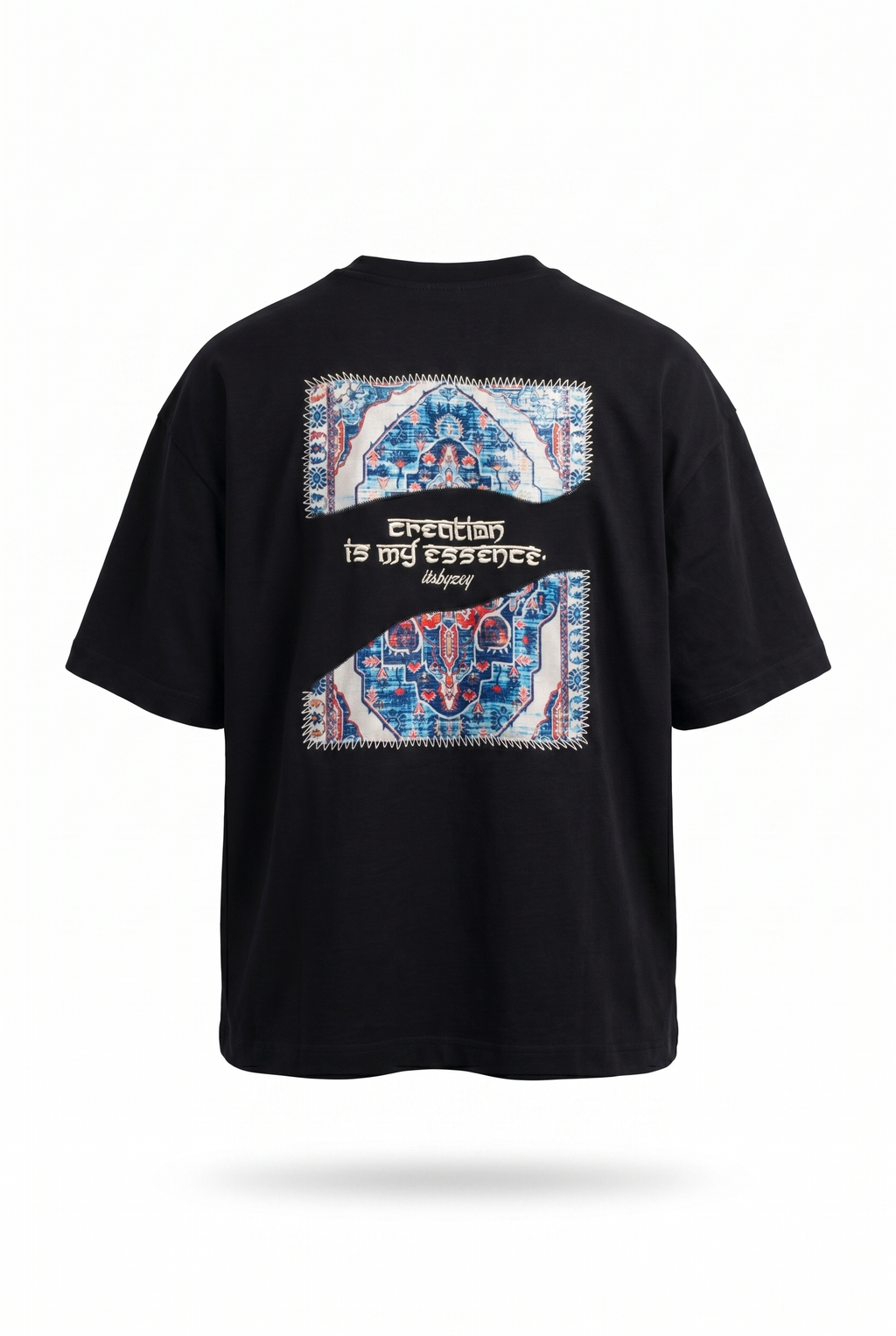 Itsbyzey Oversized T-Shirt Black