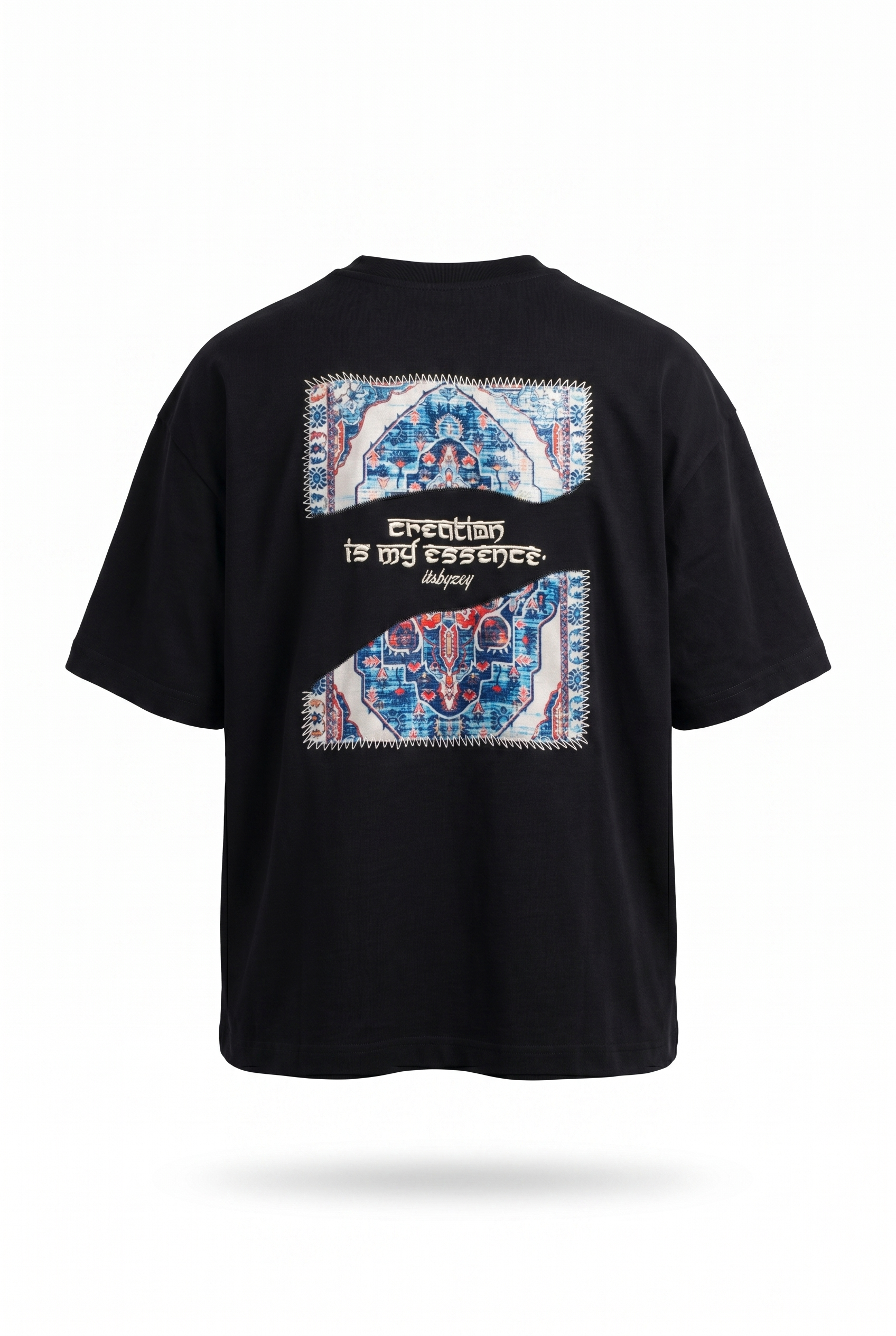 Itsbyzey Oversized T-Shirt Black