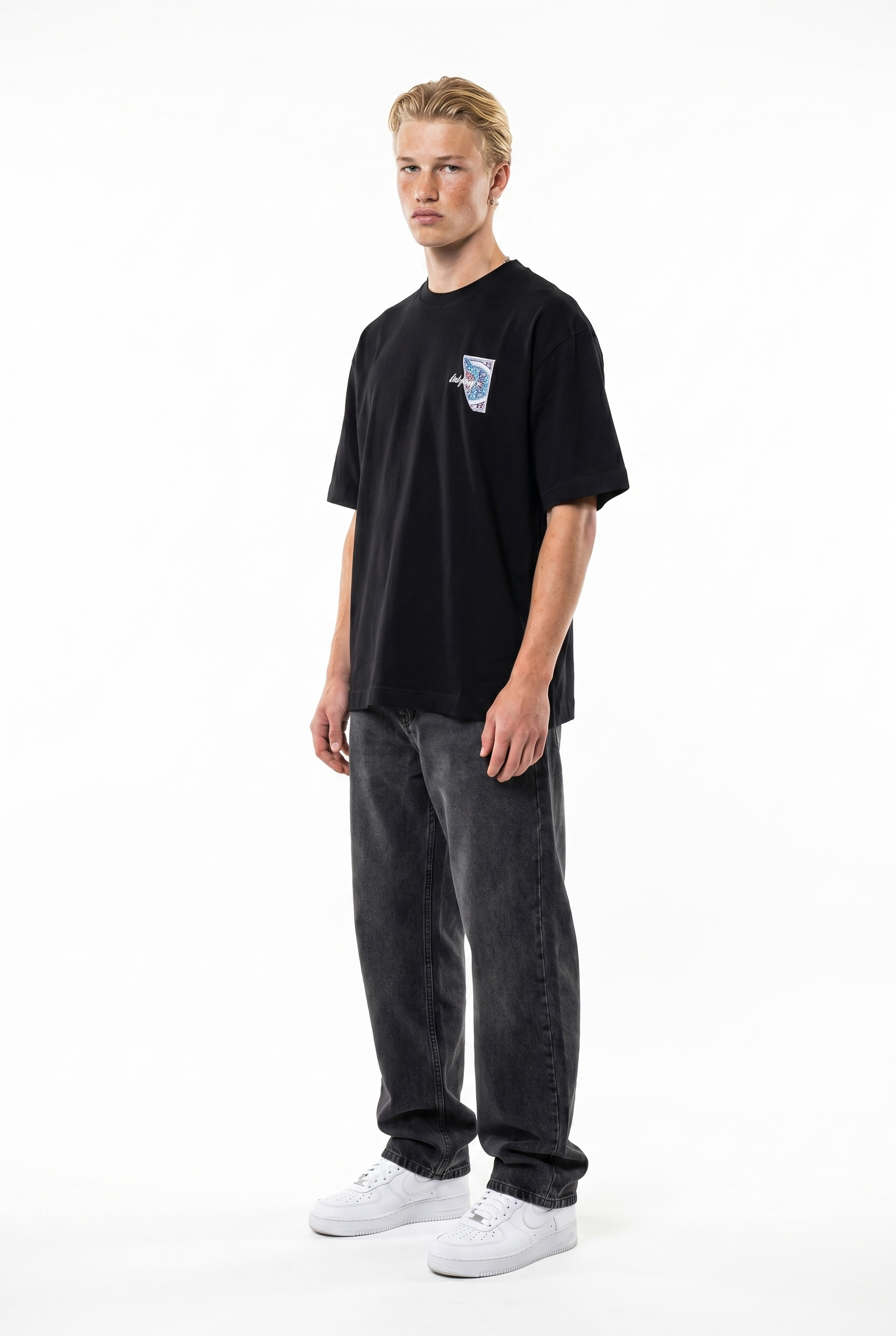 Itsbyzey Oversized T-Shirt Black