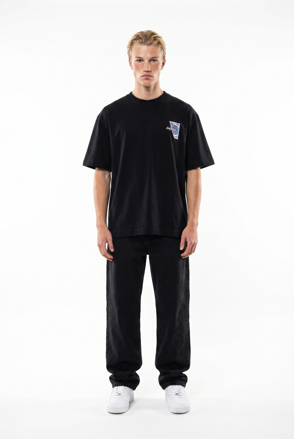 Itsbyzey Oversized T-Shirt Black