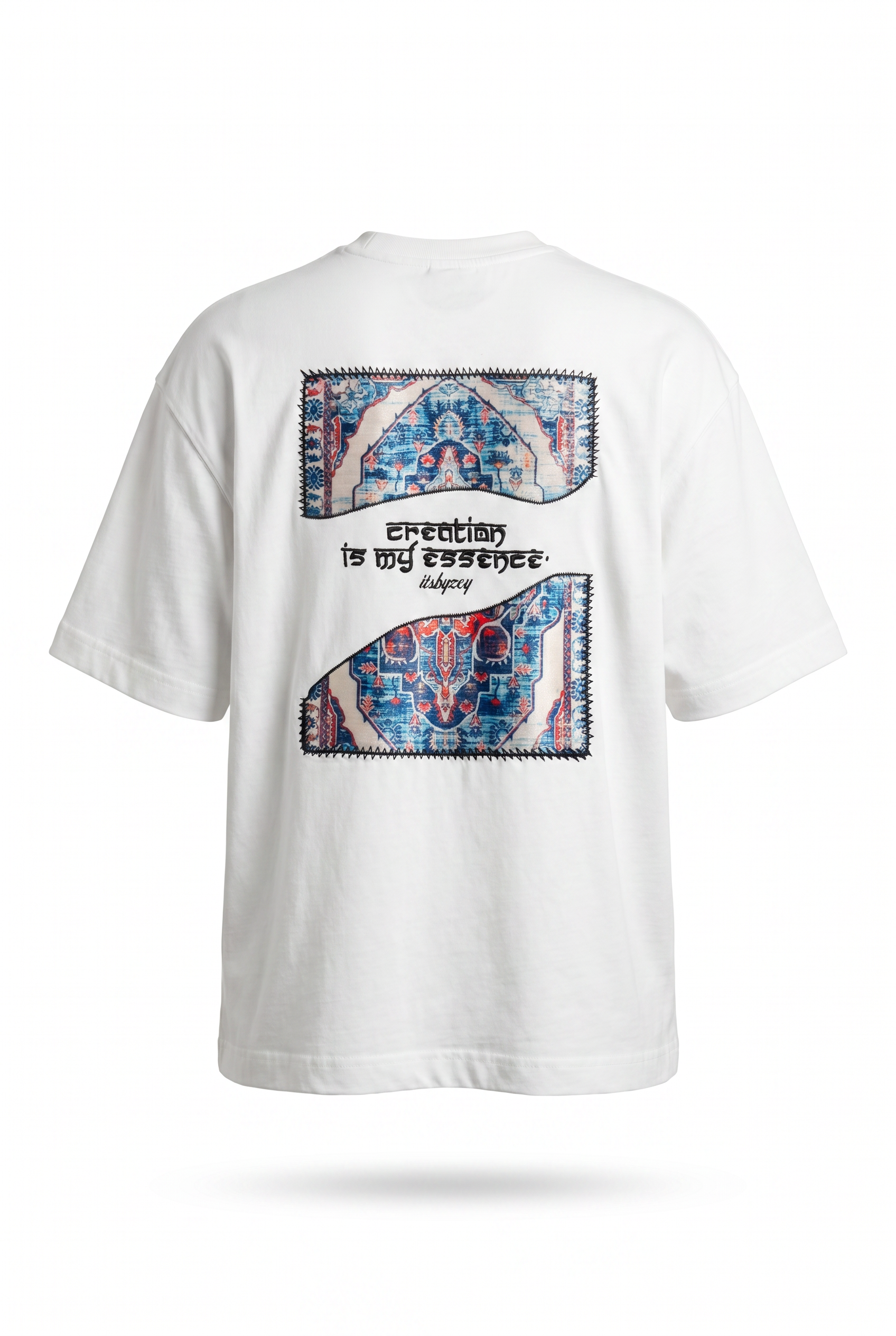 Itsbyzey Oversized T-Shirt Ecru