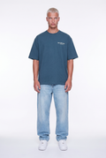 Respire x Itsbyzey Oversized T-Shirt Petrol Blue