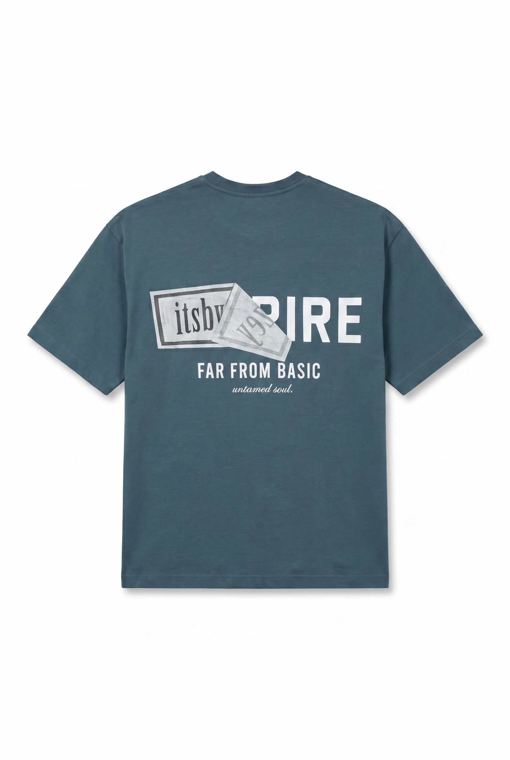 Respire x Itsbyzey Oversized T-Shirt Petrol Blue